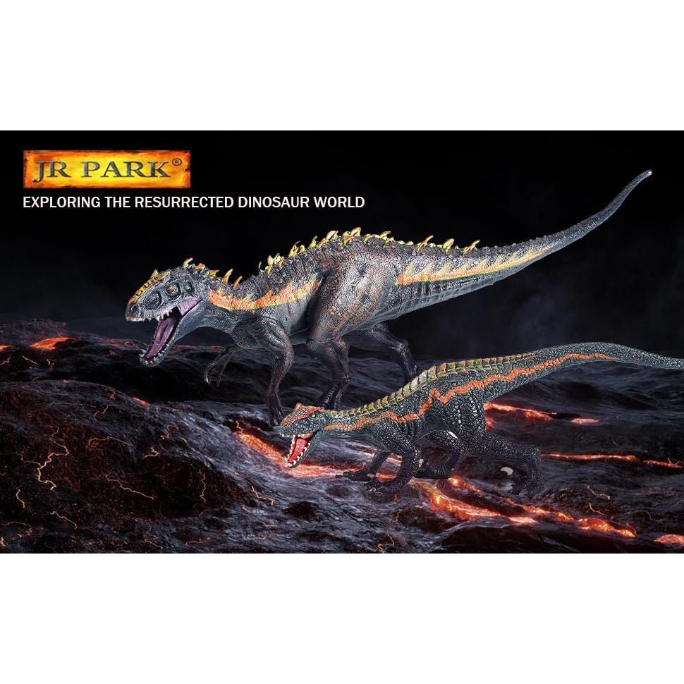 Juego de figuras de dinosaurios JR Park T-Rex 39.88 cm