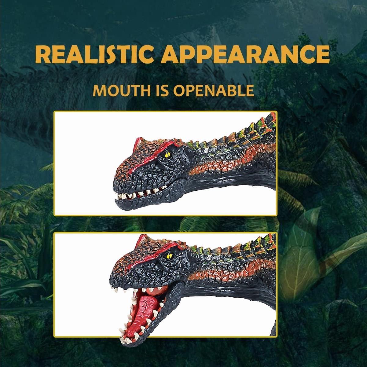 Juego de figuras de dinosaurios JR Park T-Rex 39.88 cm