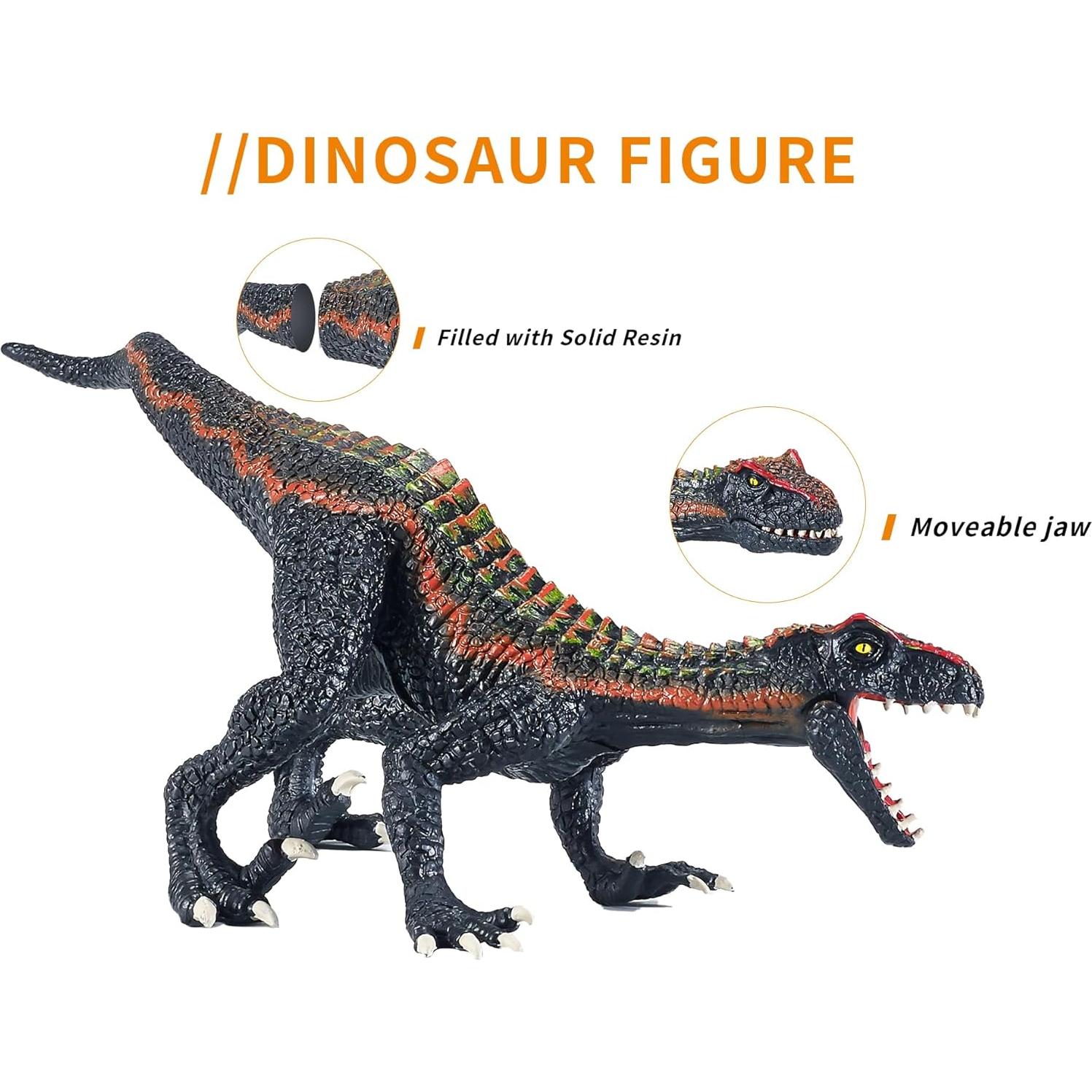 Juego de figuras de dinosaurios JR Park T-Rex 39.88 cm