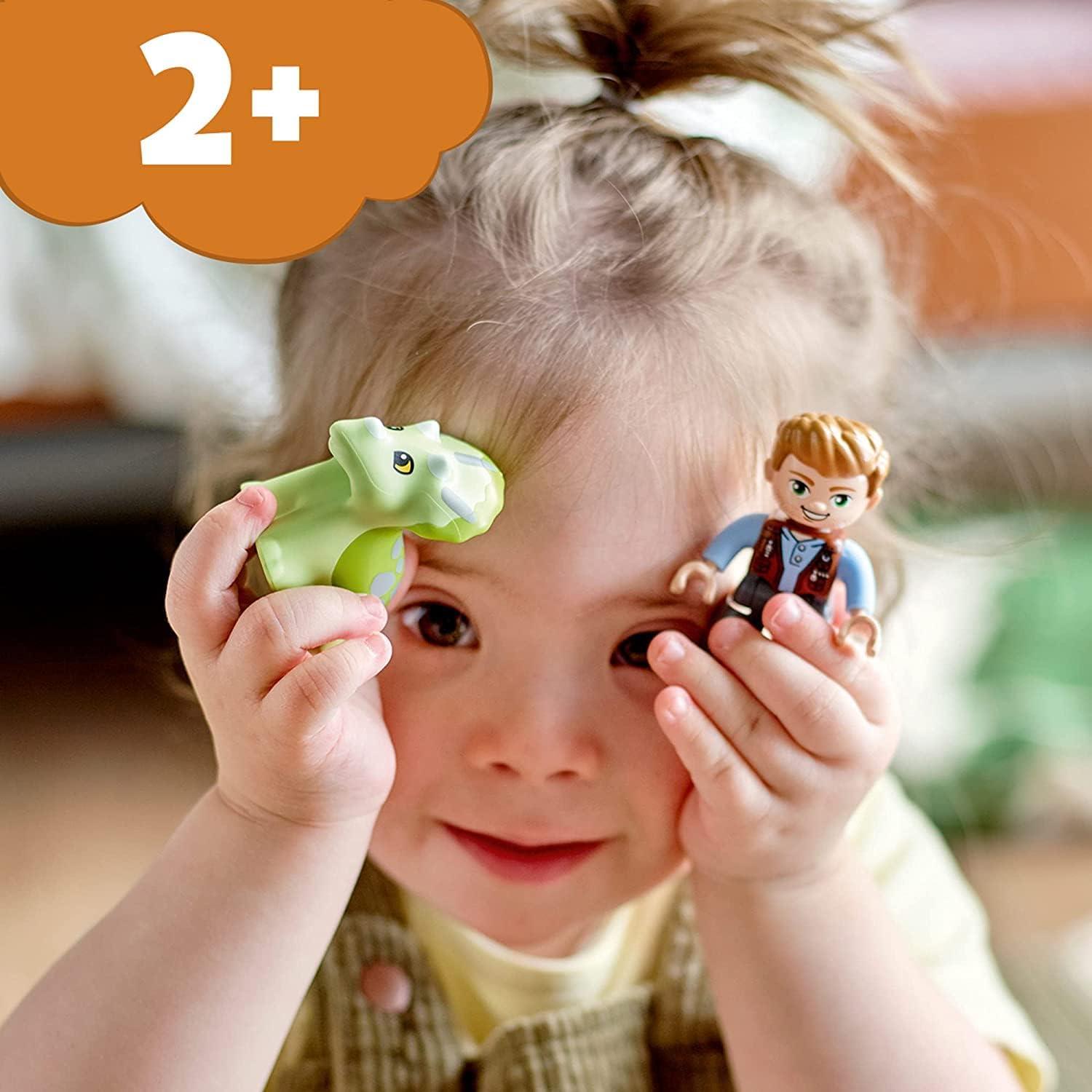 LEGO DUPLO Mundo Jurásico T. rex y Triceratops 10939 - 36 Piezas