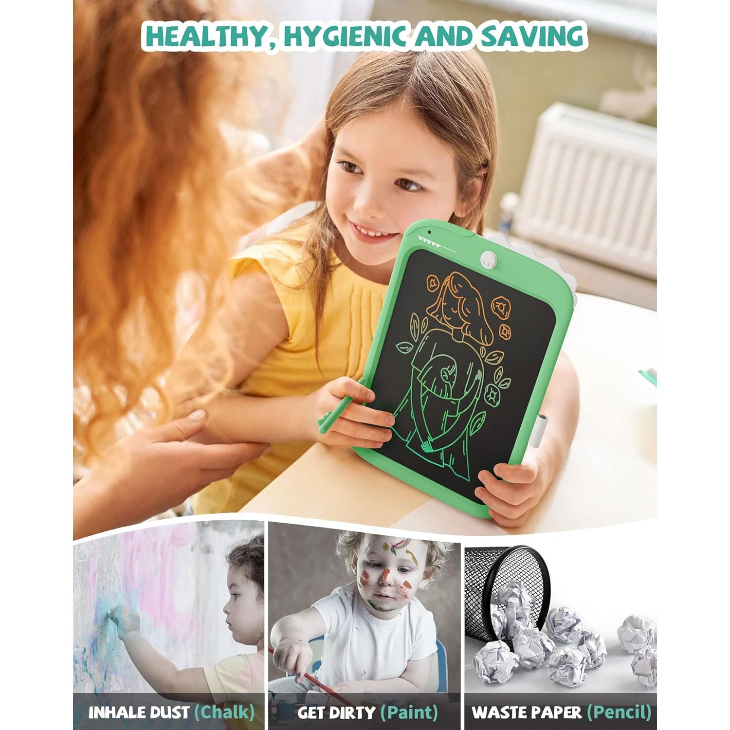 Tableta de Escritura LCD TEKFUN 10" Verde para Niños