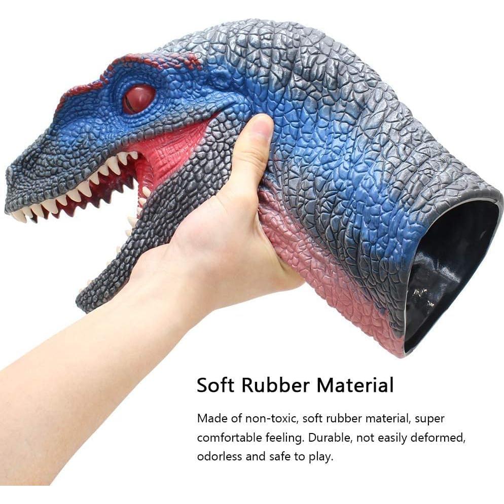 Títere de Mano Dinosaurio Velociraptor Gemini 26.9x21.1cm