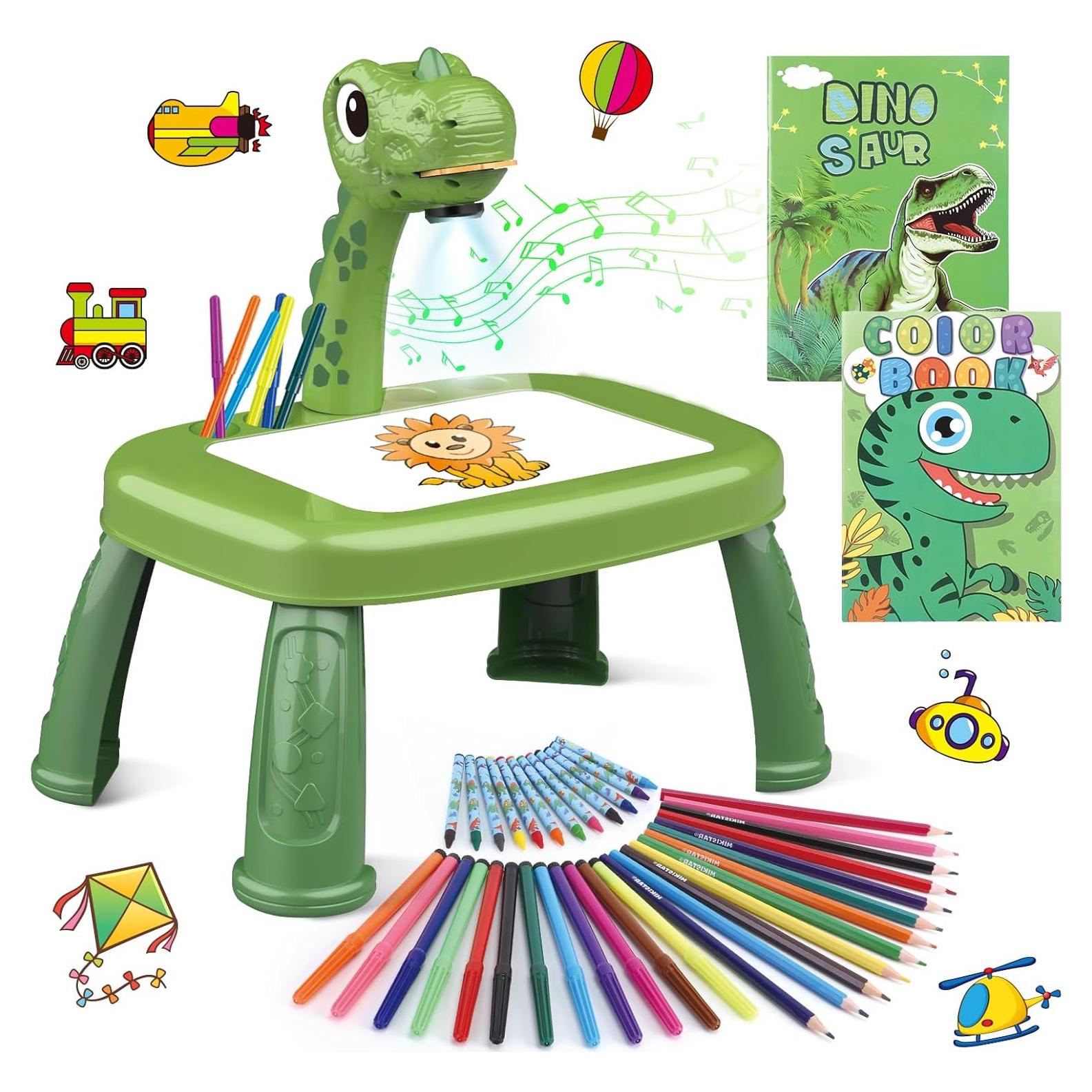 Proyector de Dibujo Hoarosall Kit de Dinosaurios para Niños
