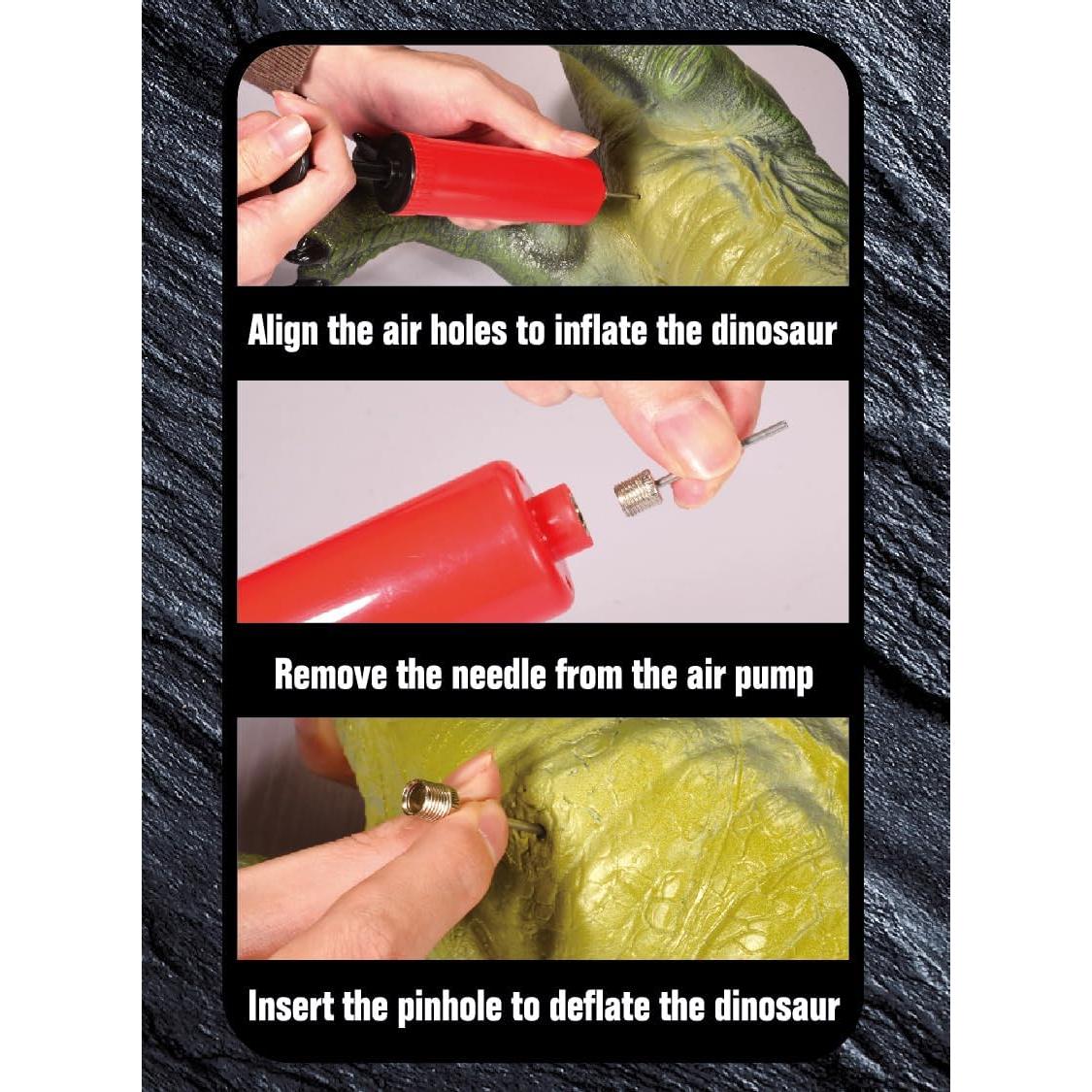 Juguete Inflable Dinosaurio Giganotosaurus 73.66 cm YONGJULE