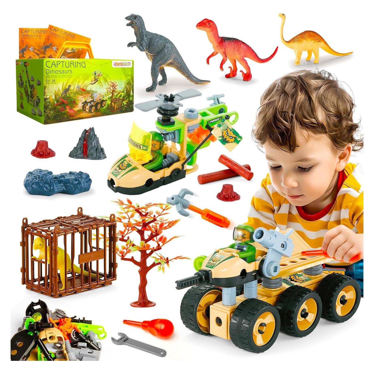 Set de Construcción HOMETTER Dinosaurios 94 Piezas 5+ Años