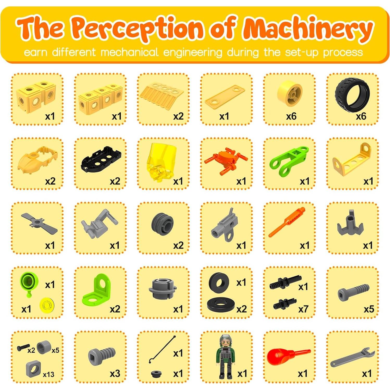 Set de Construcción HOMETTER Dinosaurios 94 Piezas 5+ Años