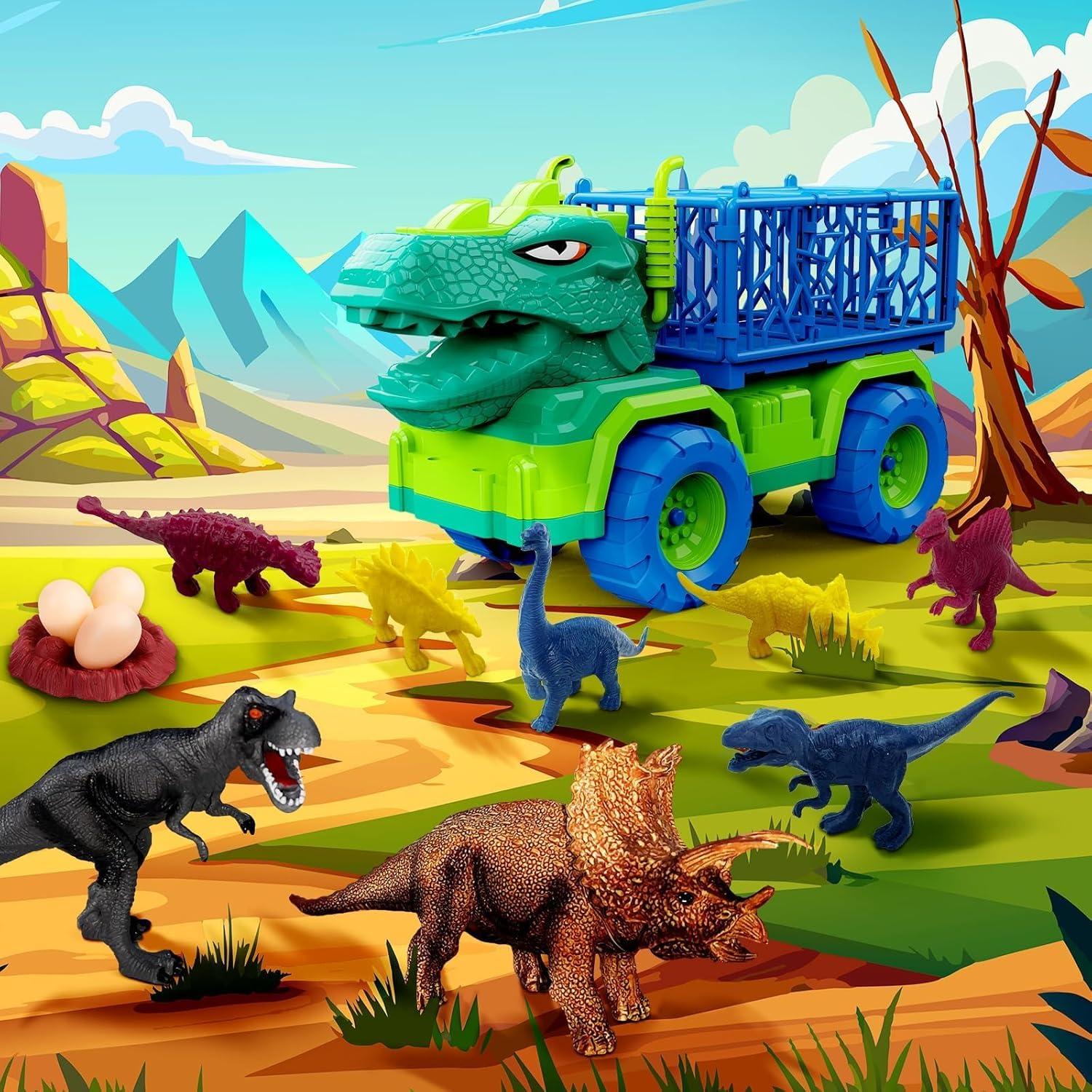 Set de Juguetes de Dinosaurios 19 en 1 MindPal para Niños