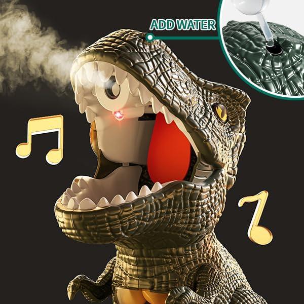 Juguete de Disparo Dinosaurio JUKUDAHU Verde Oscuro 25 cm