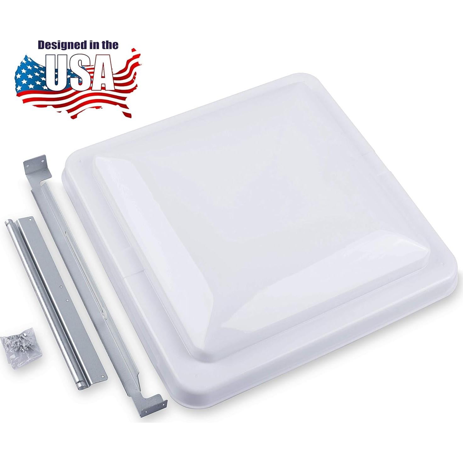 Tapa de Ventilación de Techo Camp'N 14x14 Blanco para RV