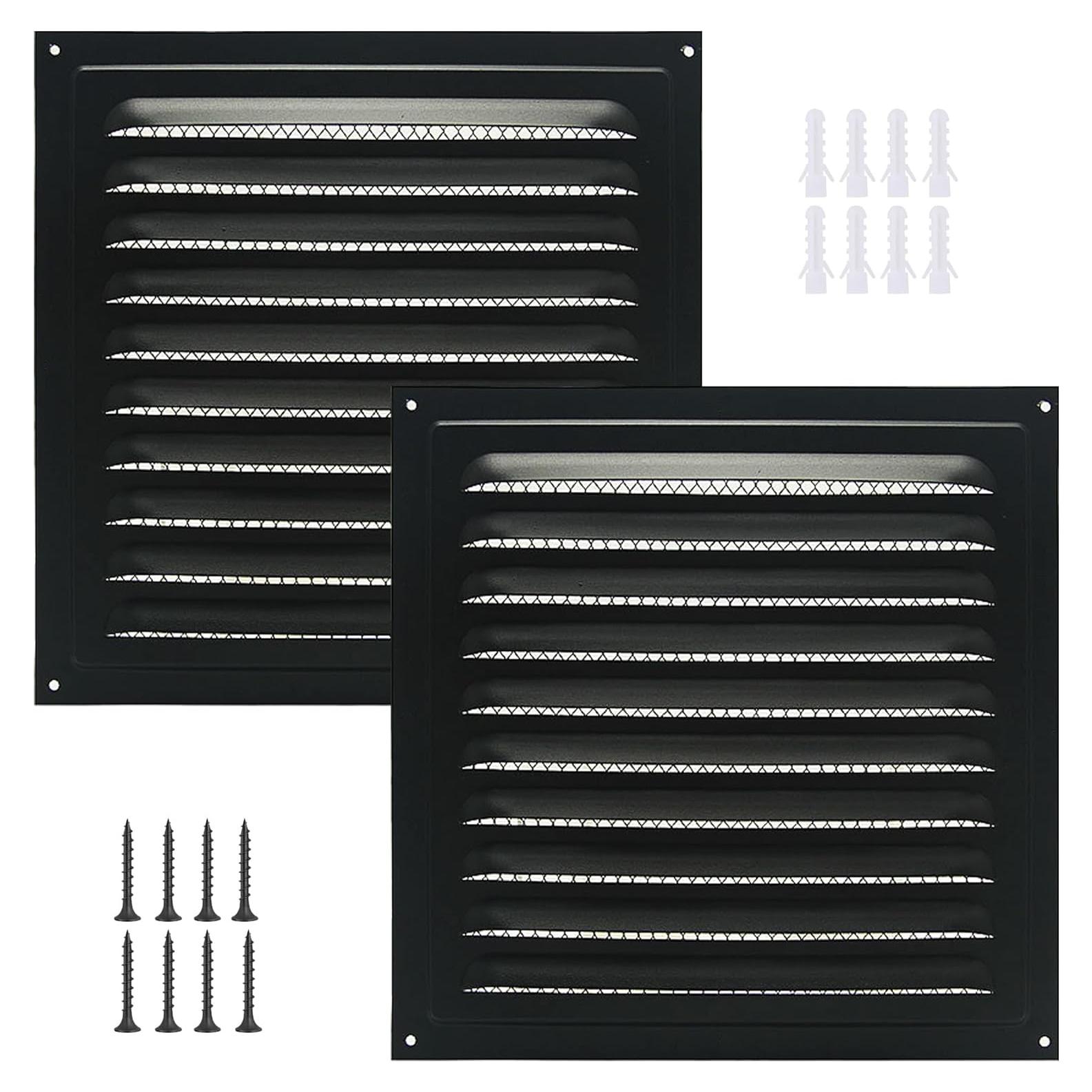 Ventilador de Ático TVKJHG 6x6" Metal 2 Piezas con Rejilla