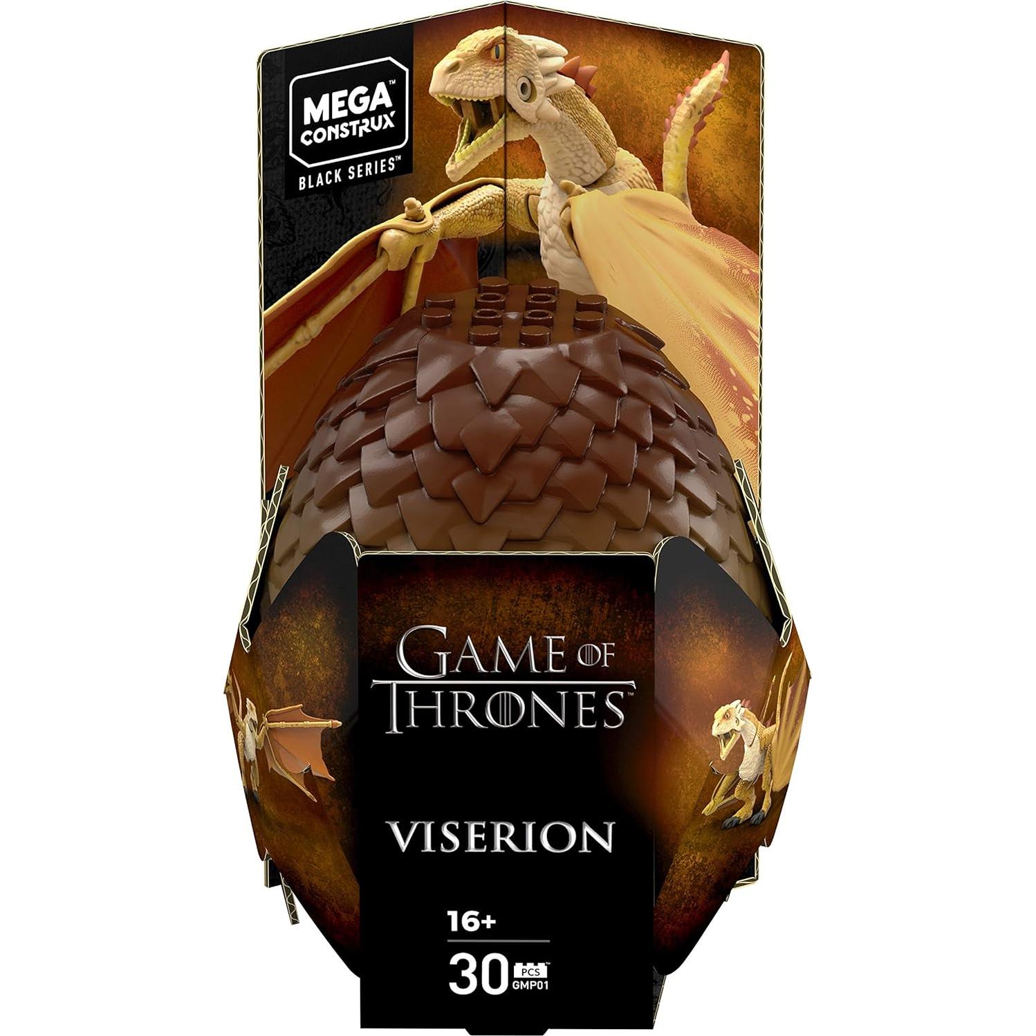 Mega Construx Dragón Viserion Juego de Tronos 17.8x26.7cm