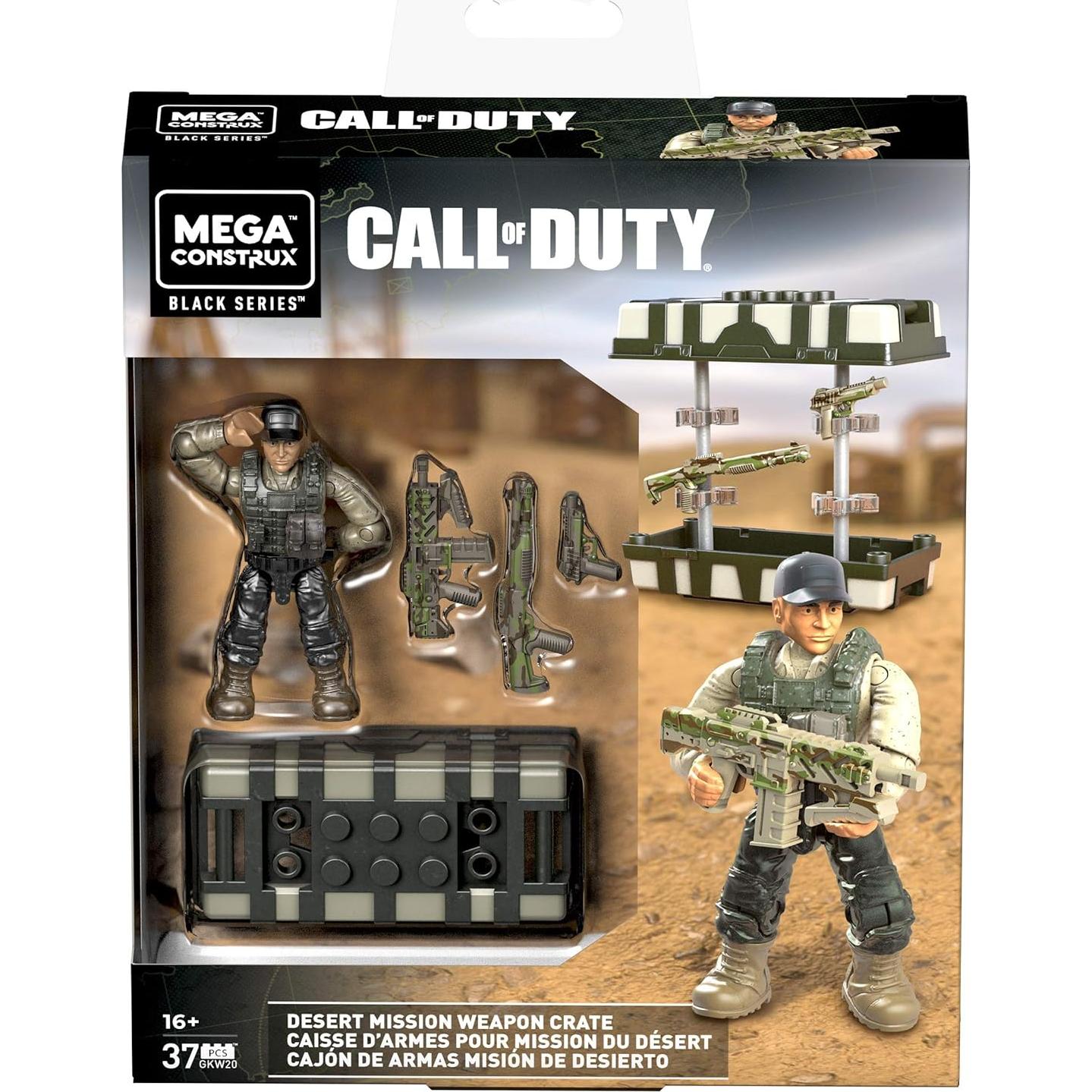 Mega Construx Call of Duty Caja de Armas Desértica