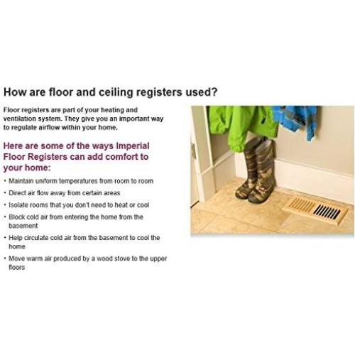 Rejilla de Retorno de Aire Imperial RG0033 35.56x15.24cm Blanca