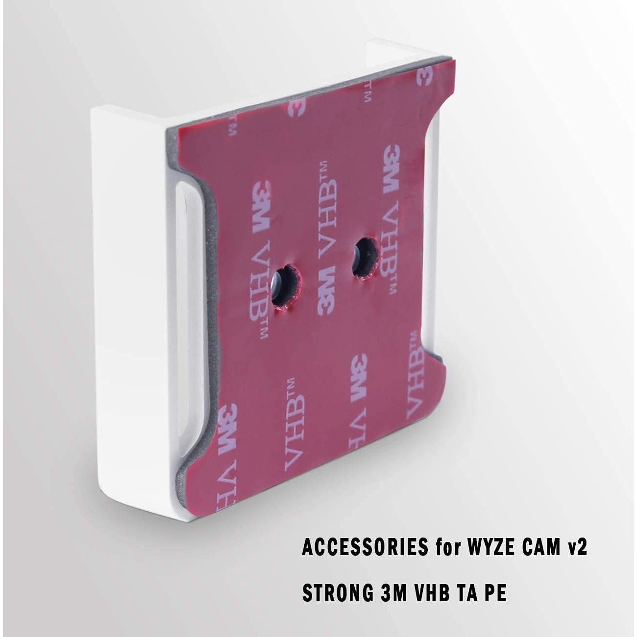 Kit de Montaje en Pared 4PACK VOMENC para Wyze Cam V1/V2 - Adhesivo Fuerte