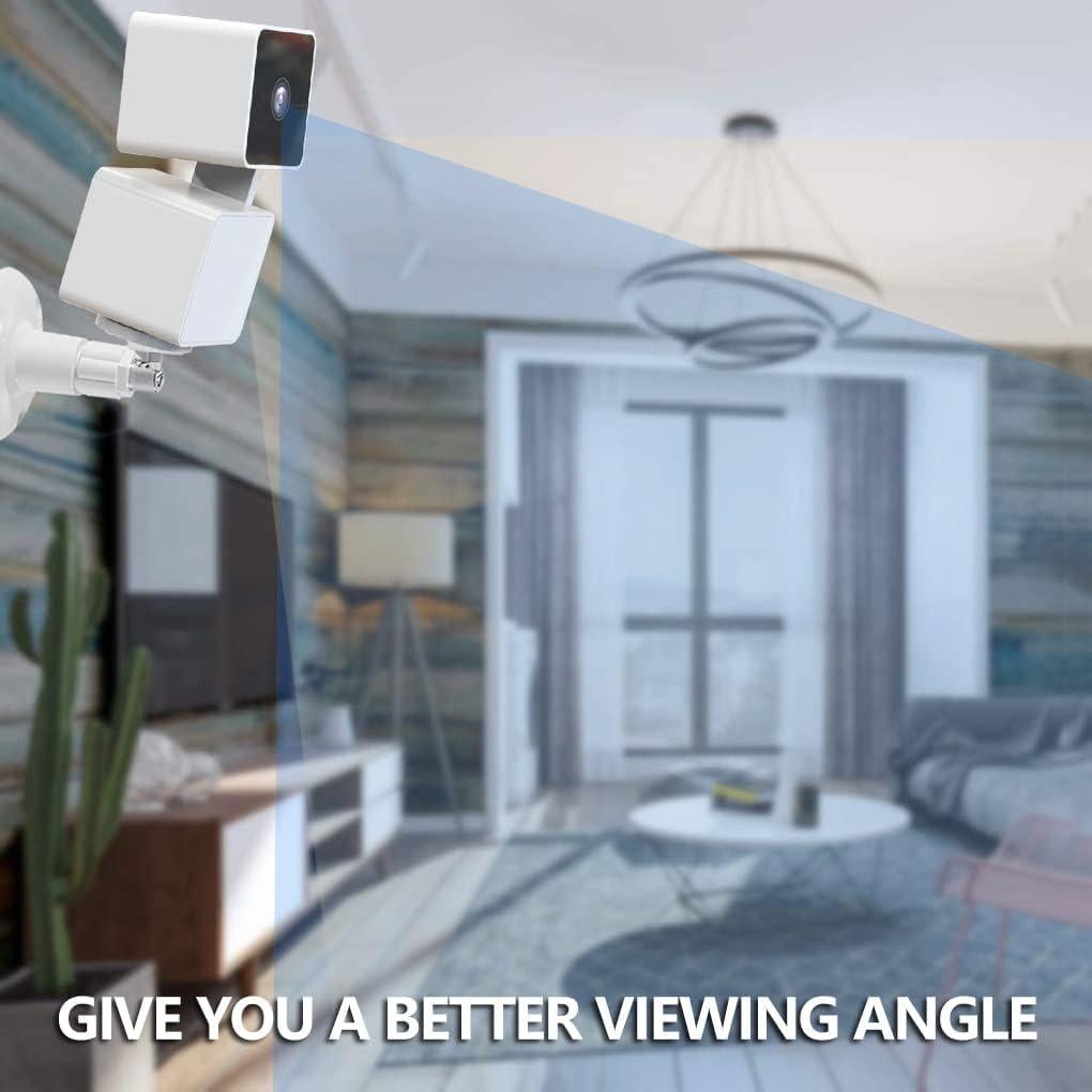 Soporte de Pared Ajustable para Wyze Cam Pan V3 y V4 - Paquete de 3