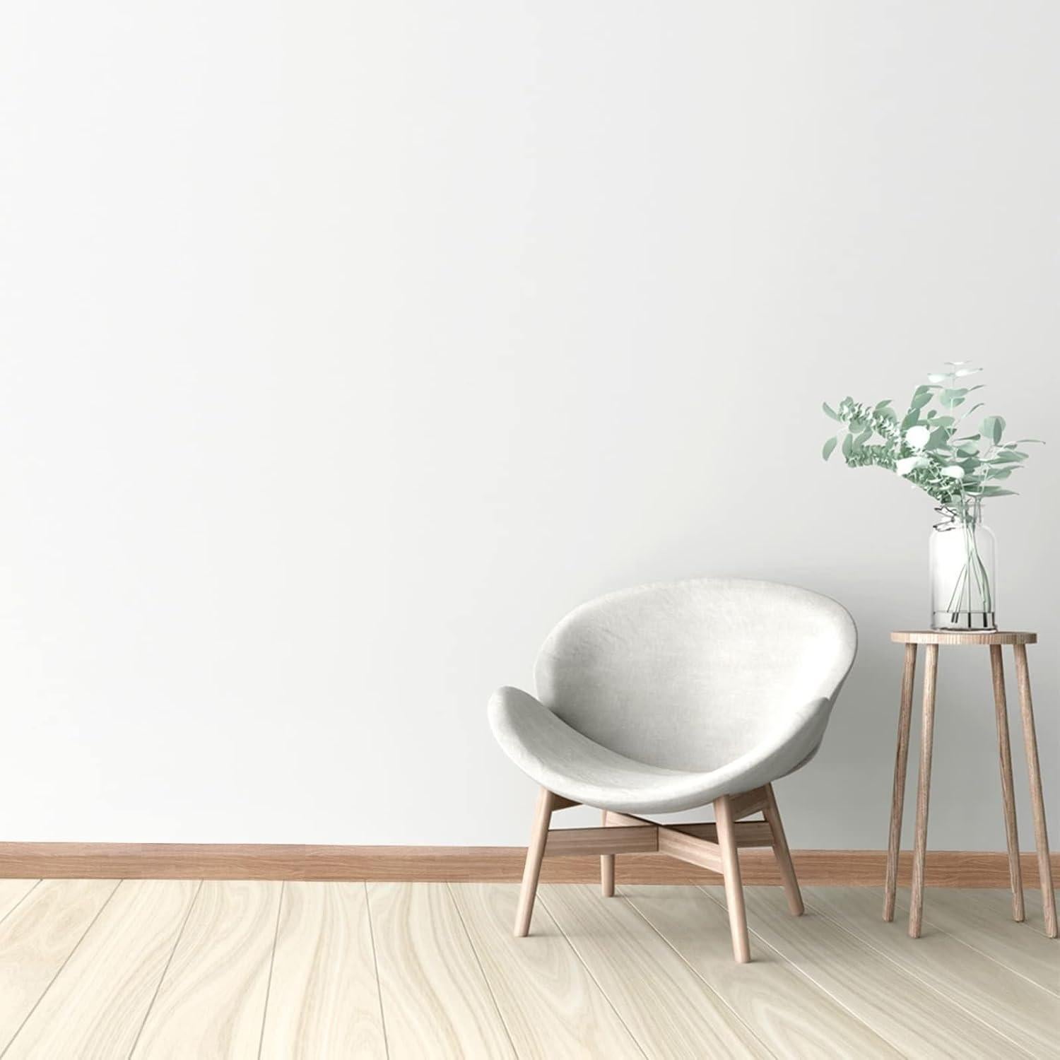 Moldura de Piso Flexible Gaahing 2.99m Autoadhesiva Color Madera