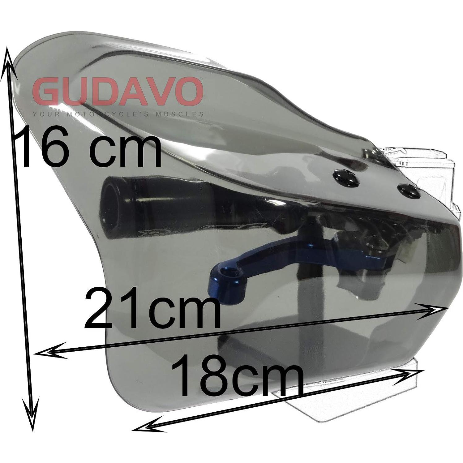 Deflectores de Viento para Manos GUDAVO 8mm 10mm Compatibles