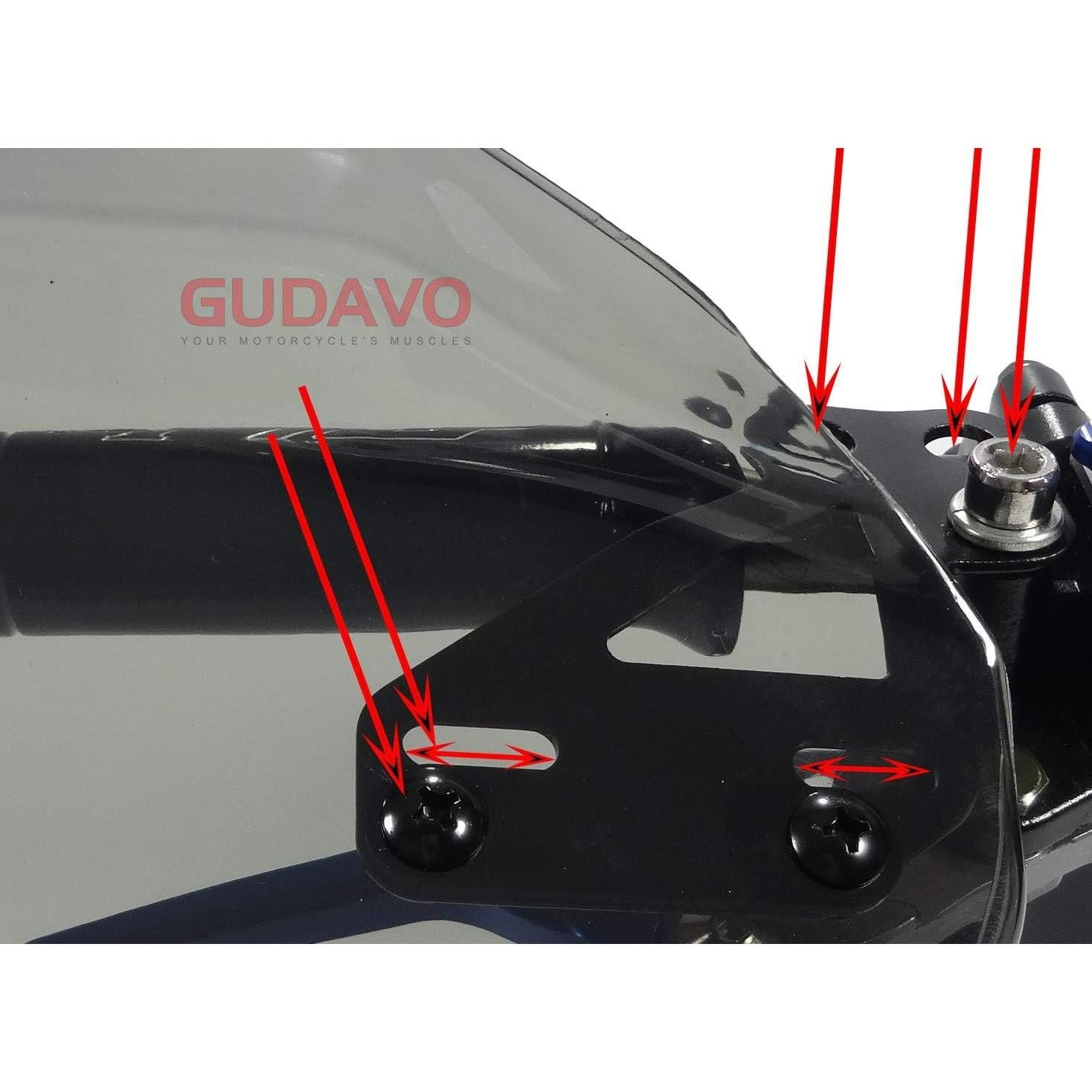 Deflectores de Viento para Manos GUDAVO 8mm 10mm Compatibles