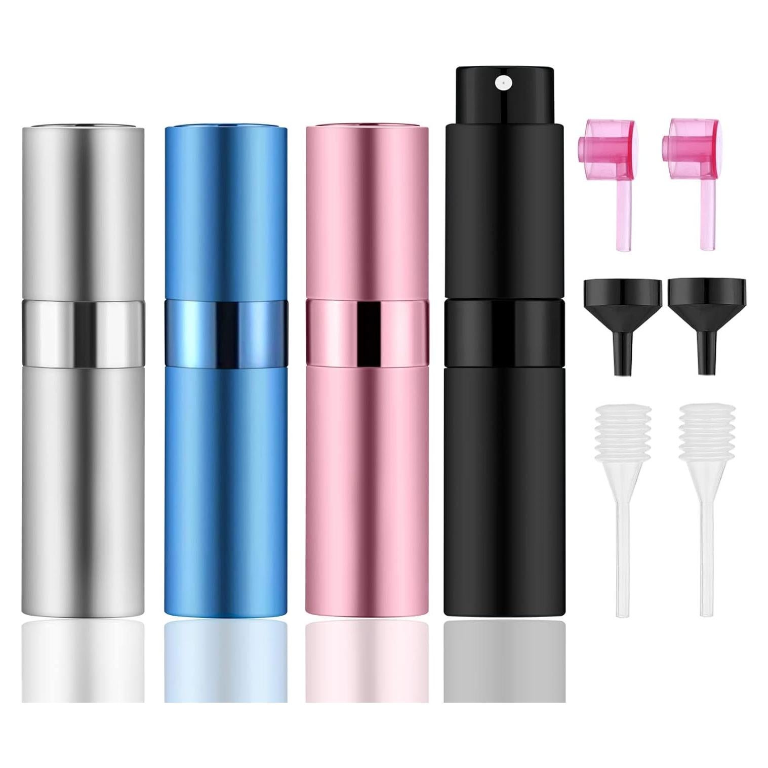 4 Botellas Atomizadoras de Perfume 8ml IRON BILL - Viaje