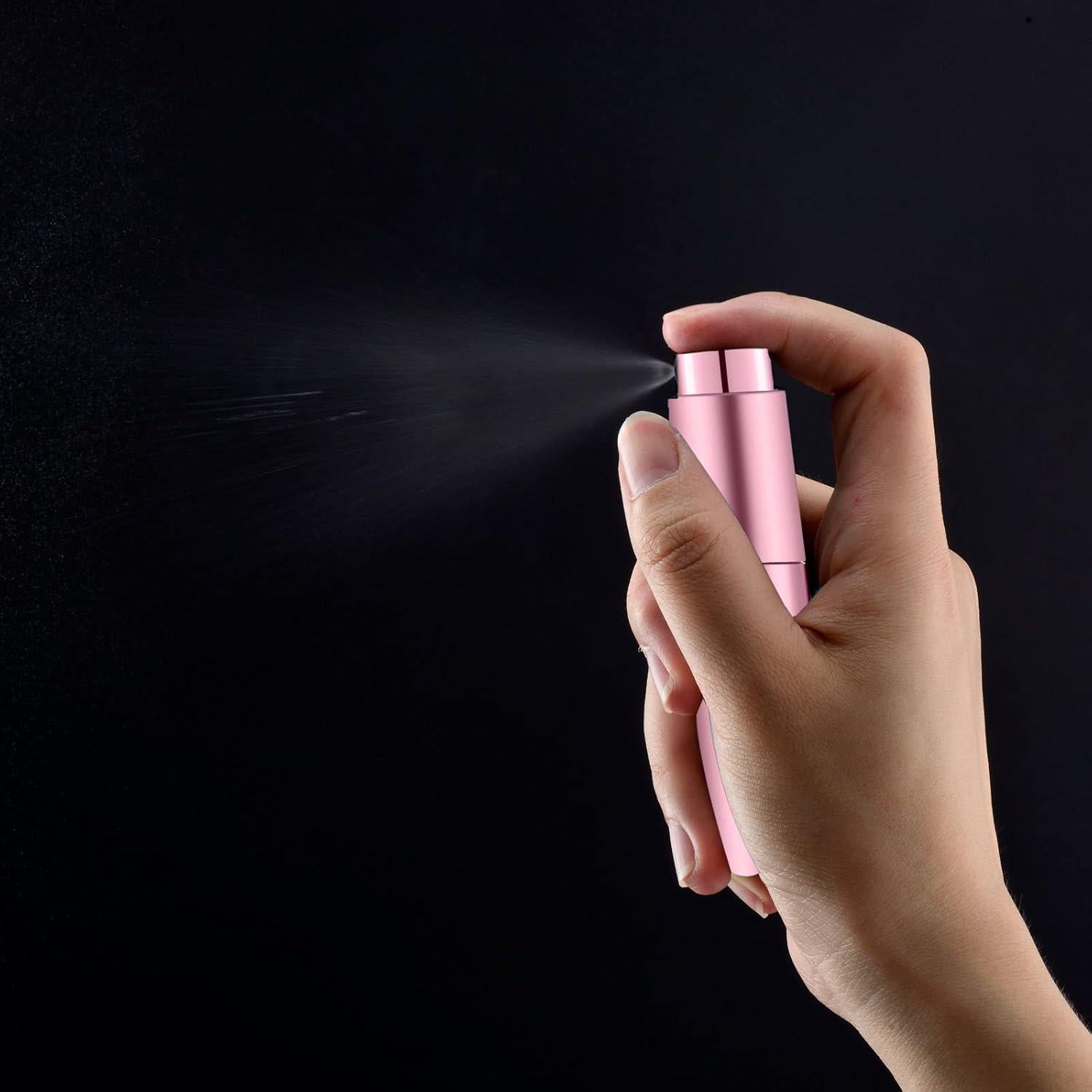 4 Botellas Atomizadoras de Perfume 8ml IRON BILL - Viaje