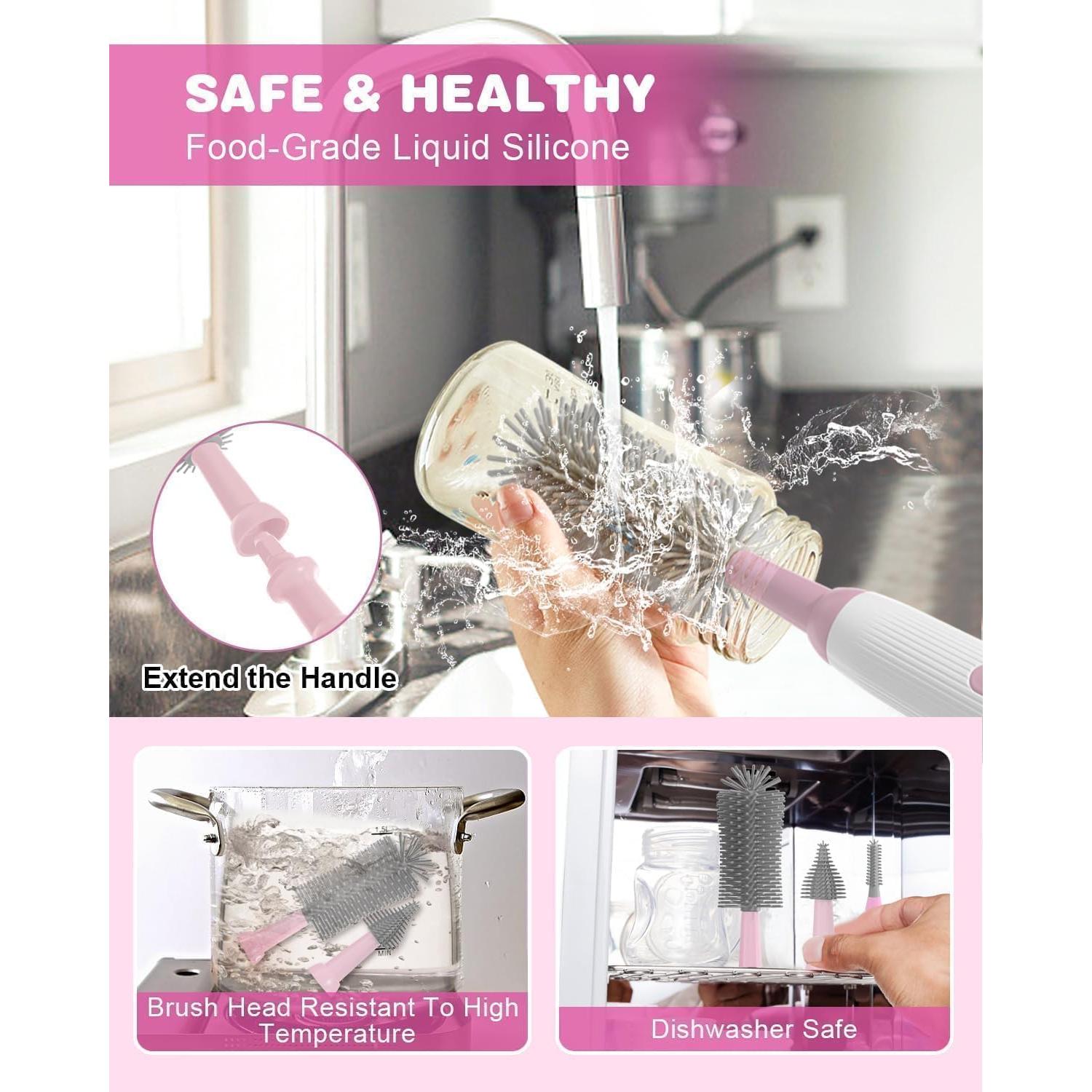 Limpiador Eléctrico de Biberones Angeland - Recargable y Portátil