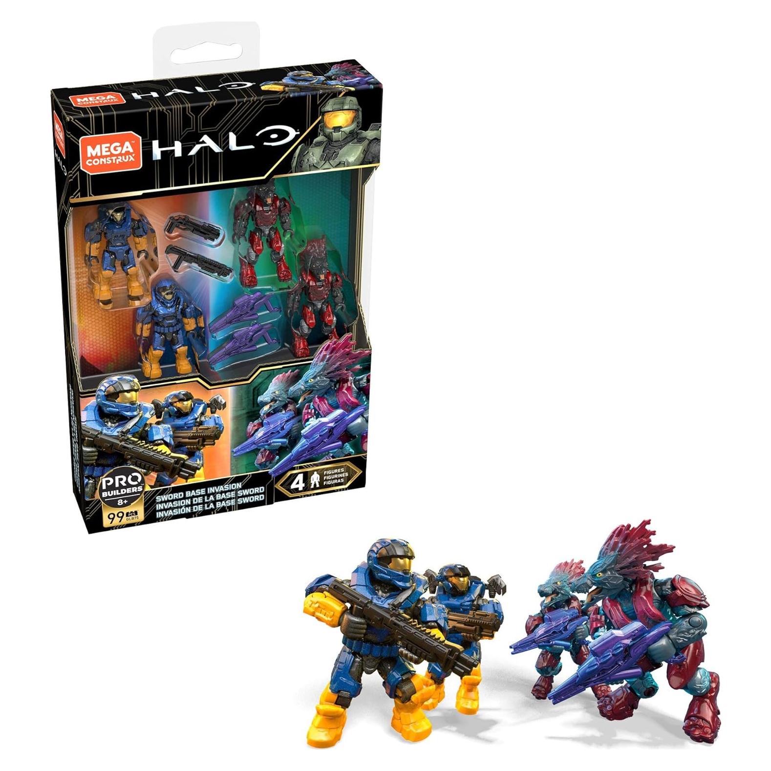 Mega Construx Halo Base de la Espada Invasión - Mattel