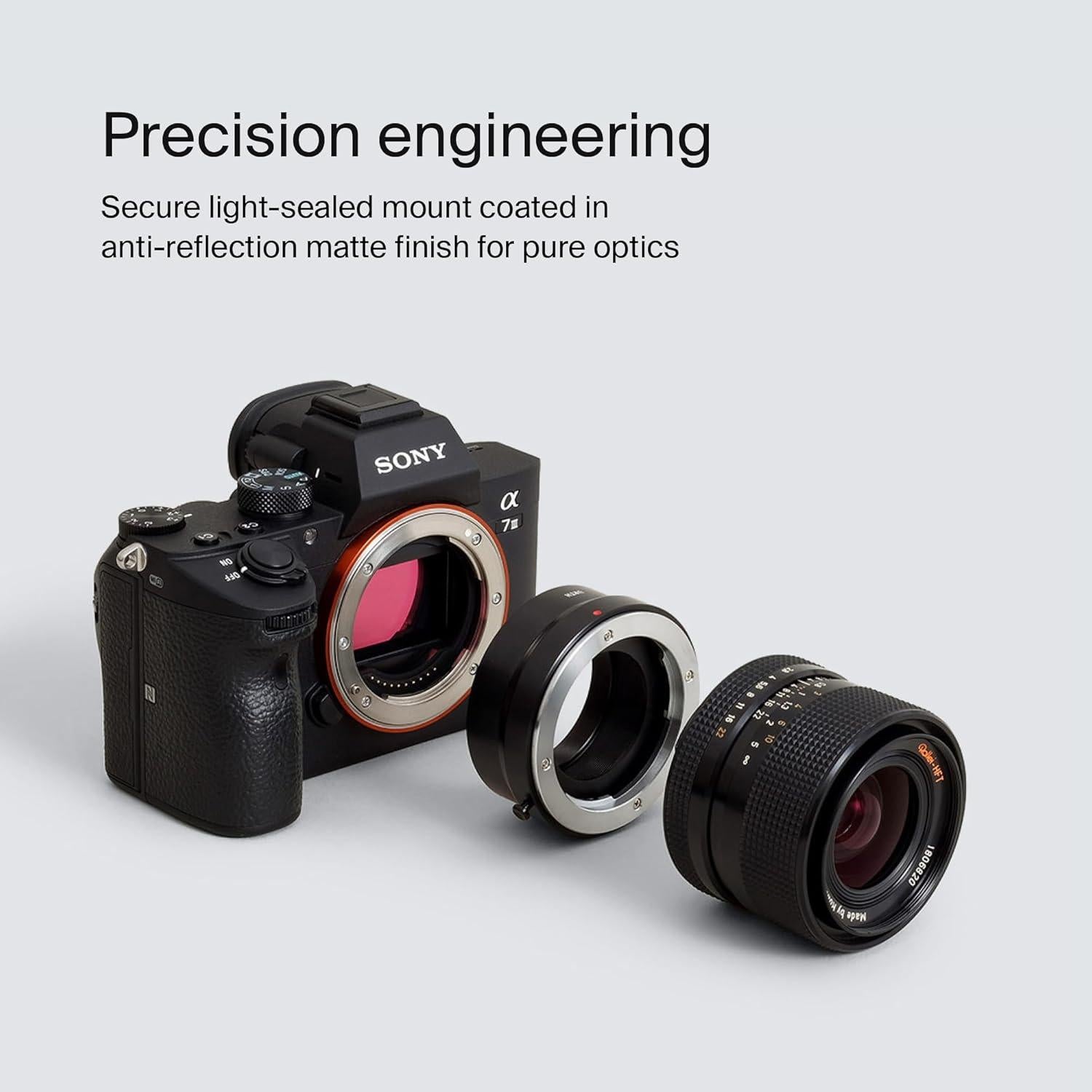 Adaptador de Montura Urth Rollei SL35 a Sony E Manual