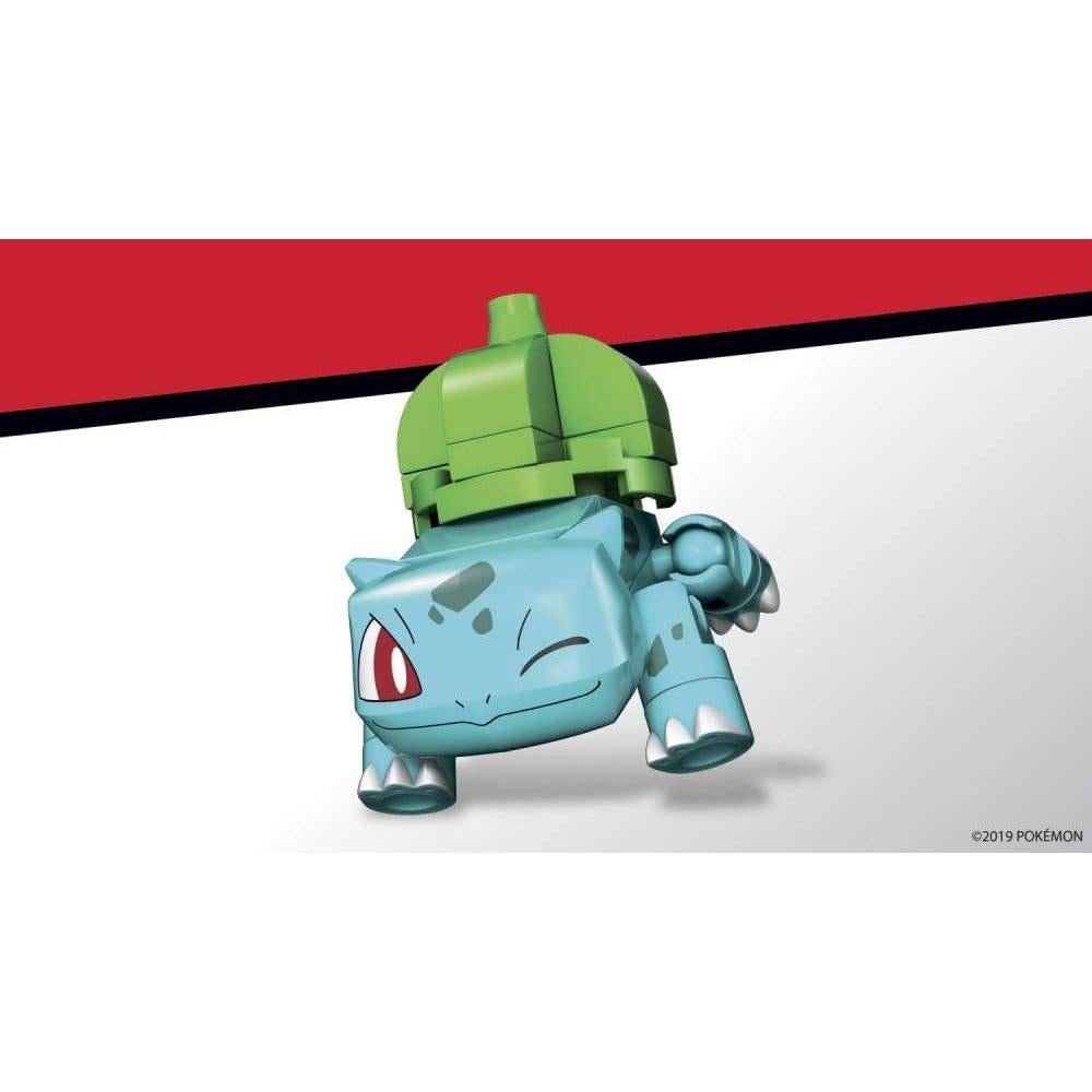Figura Bulbasaur Mega Construx 6,35x7,62x15,24cm