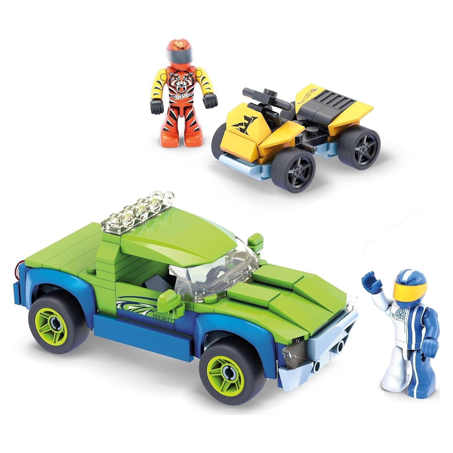 Set de Construcción Hot Wheels Off-Duty y ATV 138 Piezas
