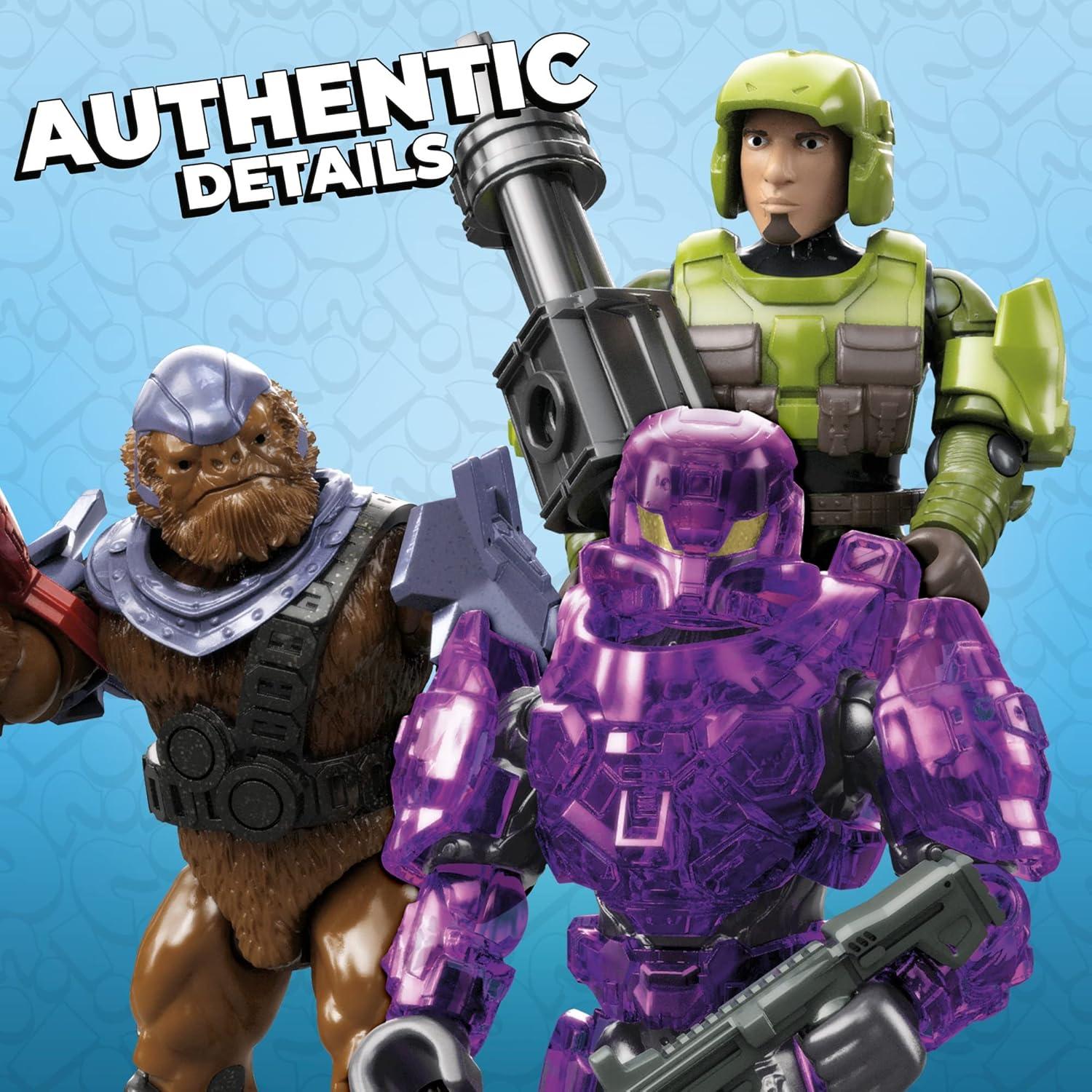MegaConstrux Halo Figuras Micro Coleccionables Mattel