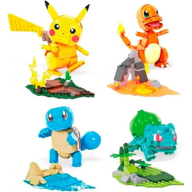 Set de Construcción Pokémon Mega Construx - Pikachu y más