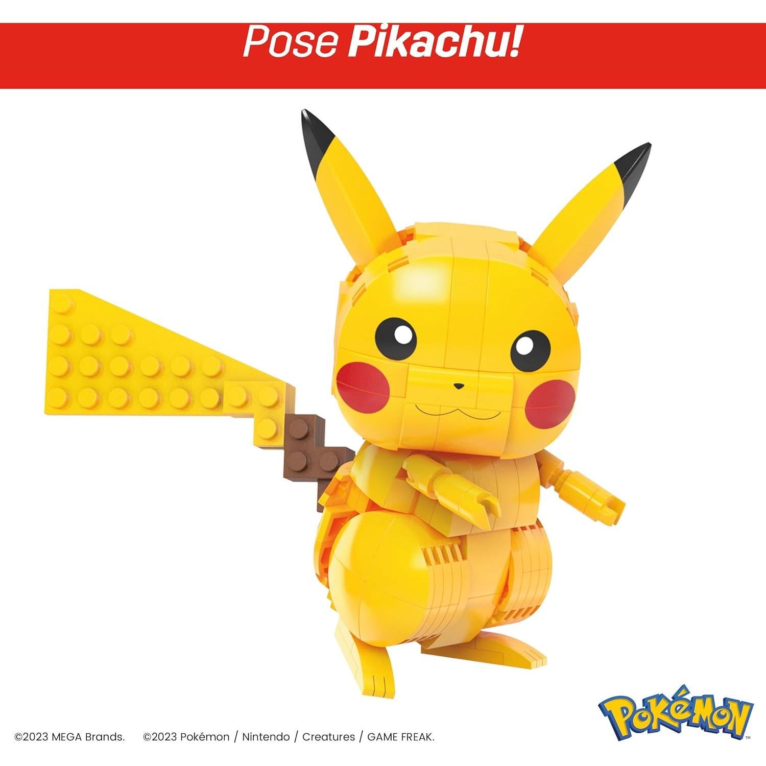 Set de Construcción Pokémon MEGA Kanto 529 Piezas 3 Figuras