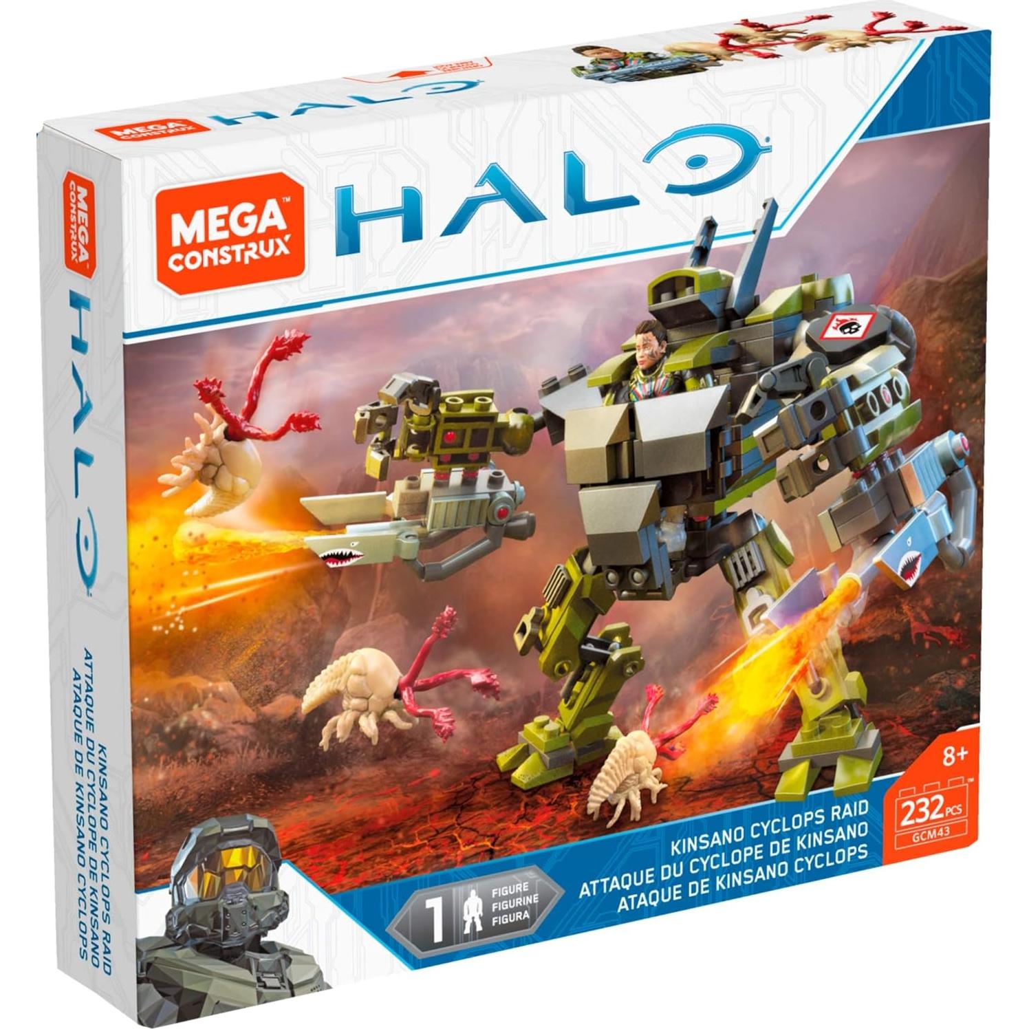 Mega Construx Halo Kinsano Cyclops Set de Construcción
