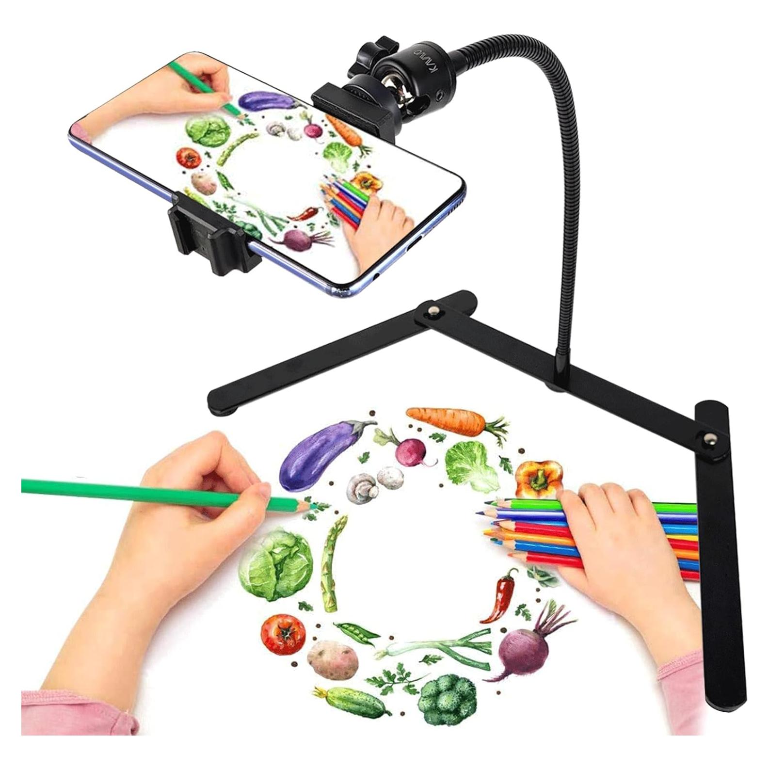 Soporte de Teléfono Celular Ajustable KAVAVO ZJ01 - Estable y Flexible