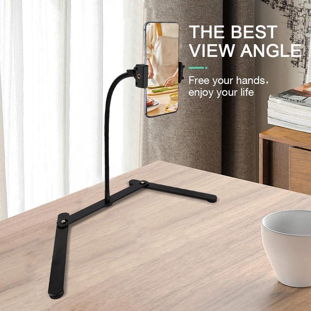 Soporte de Teléfono Celular Ajustable KAVAVO ZJ01 - Estable y Flexible