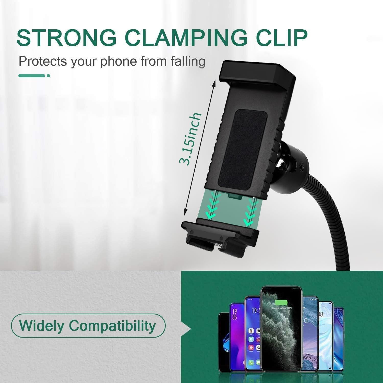 Soporte de Teléfono Celular Ajustable KAVAVO ZJ01 - Estable y Flexible