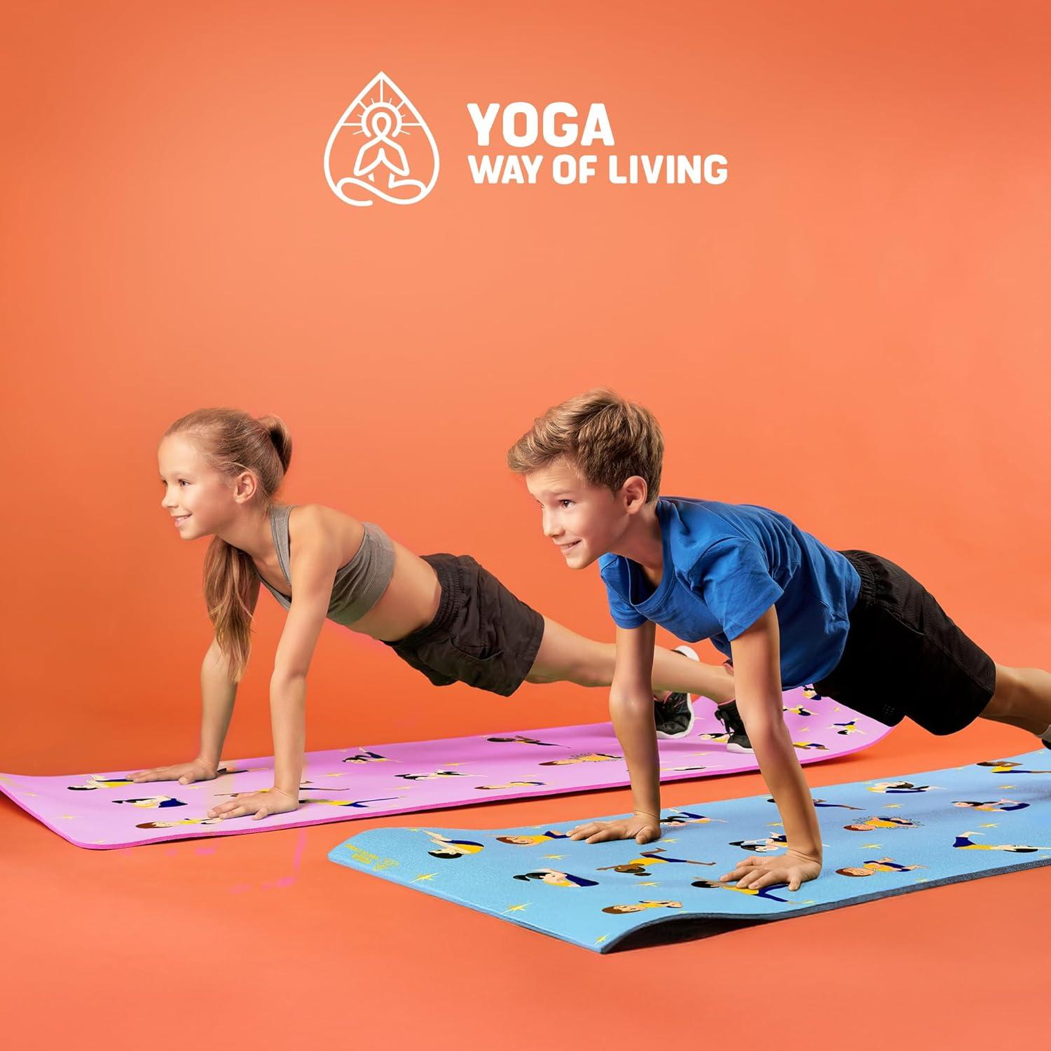Alfombrilla de Yoga Ecológica Premium YOGA WAY OF LIVING 162x61cm