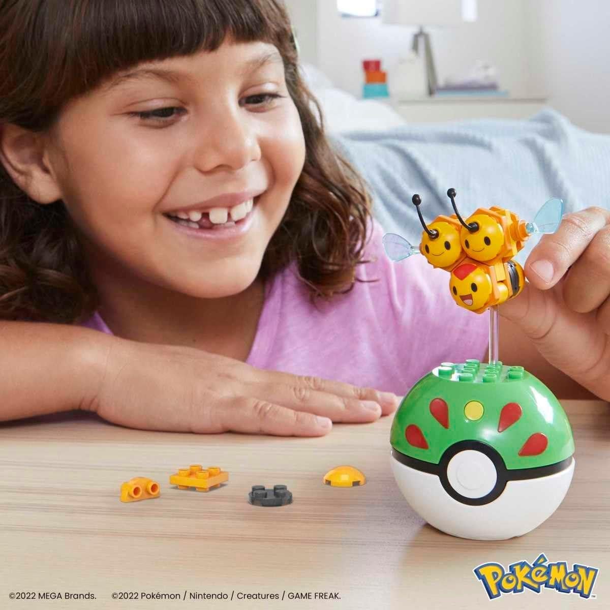 Mega Construx Pokémon Combee Set de Construcción Mattel