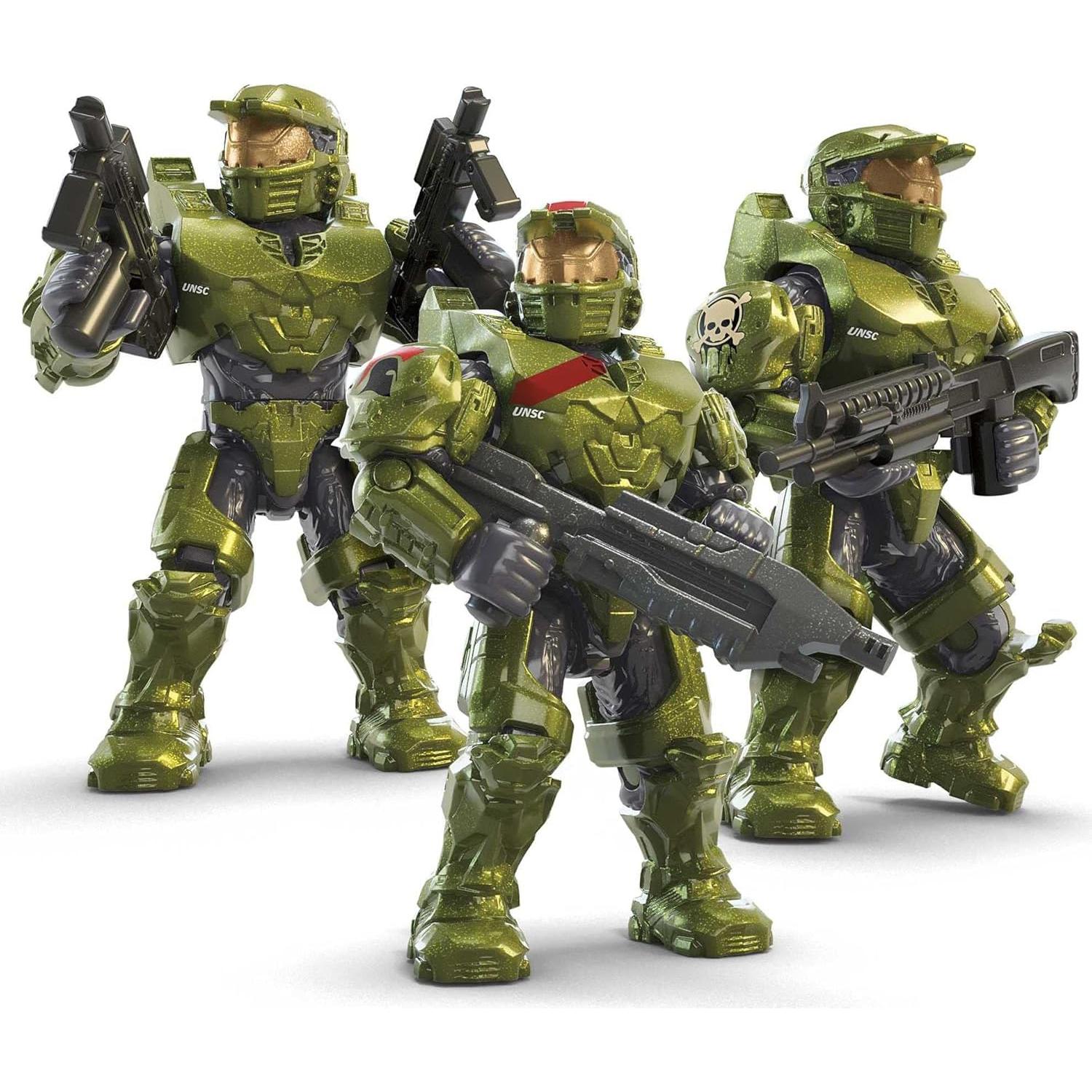 Mega Halo Warthog Rojo 324 Piezas con Figuras