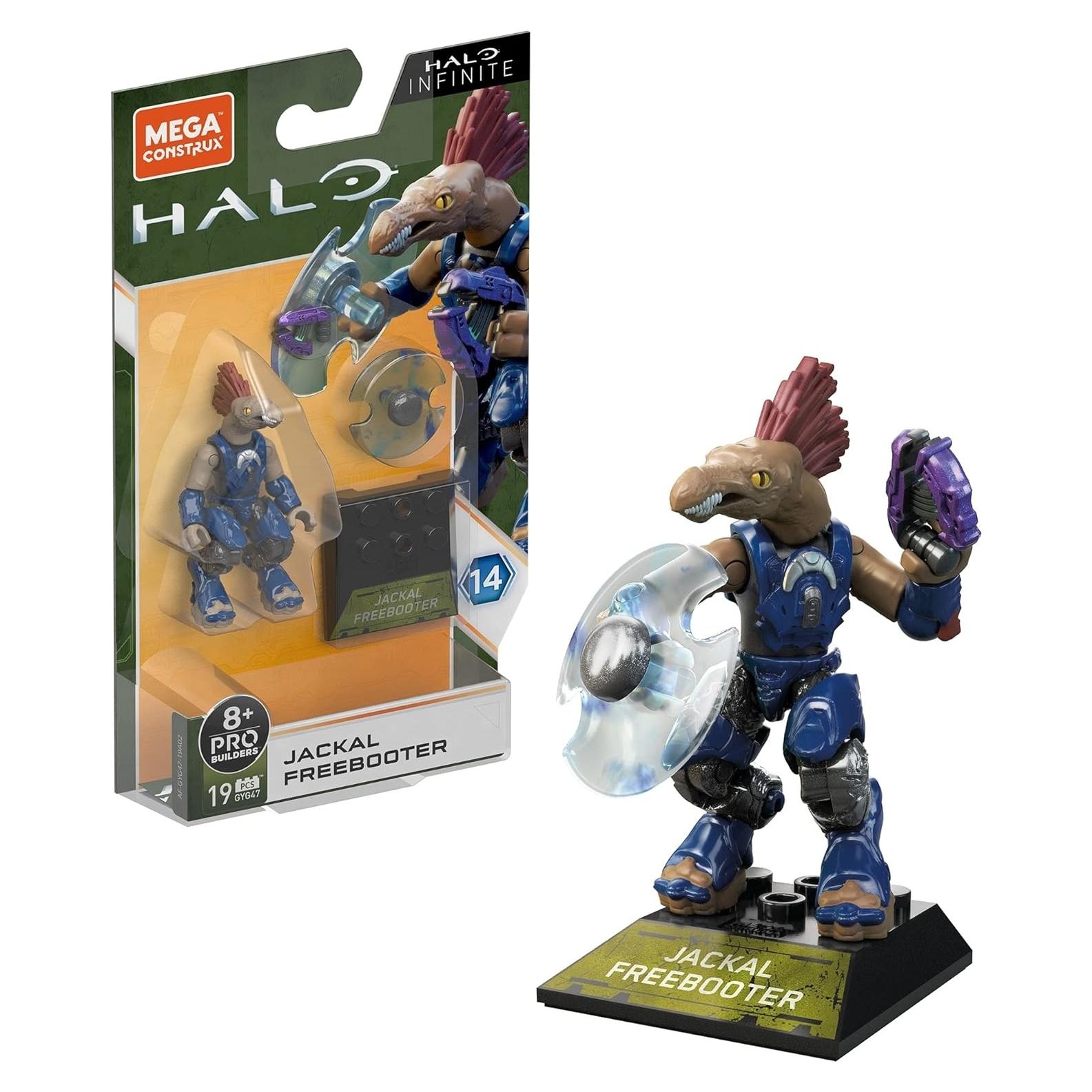 Figura de acción Jackal Freebooter Mega Construx Halo Infinite