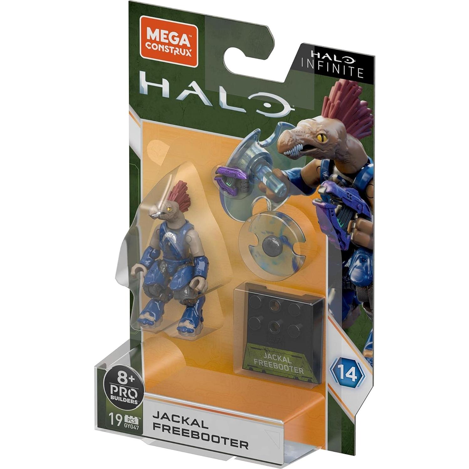 Figura de acción Jackal Freebooter Mega Construx Halo Infinite