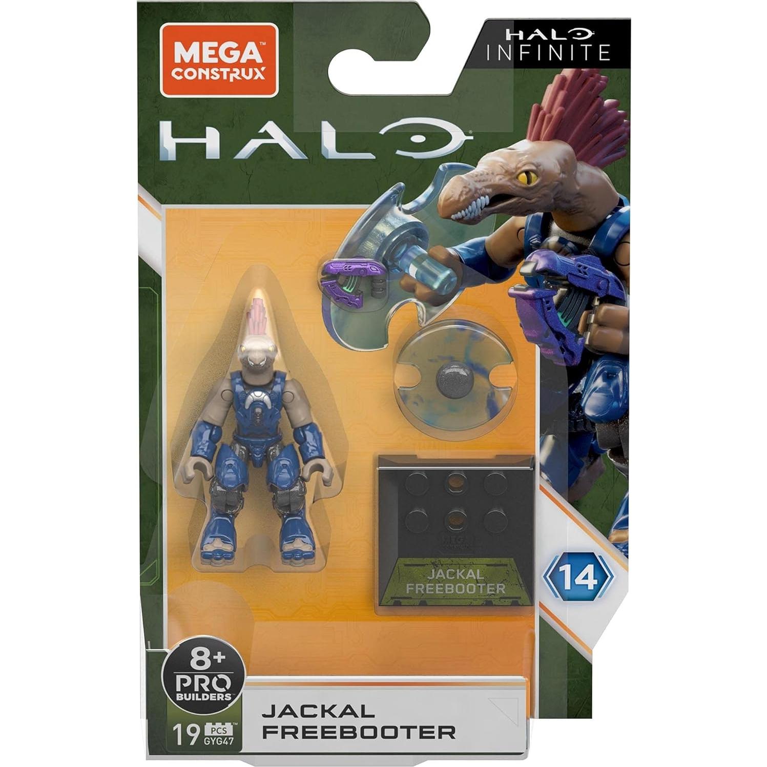 Figura de acción Jackal Freebooter Mega Construx Halo Infinite