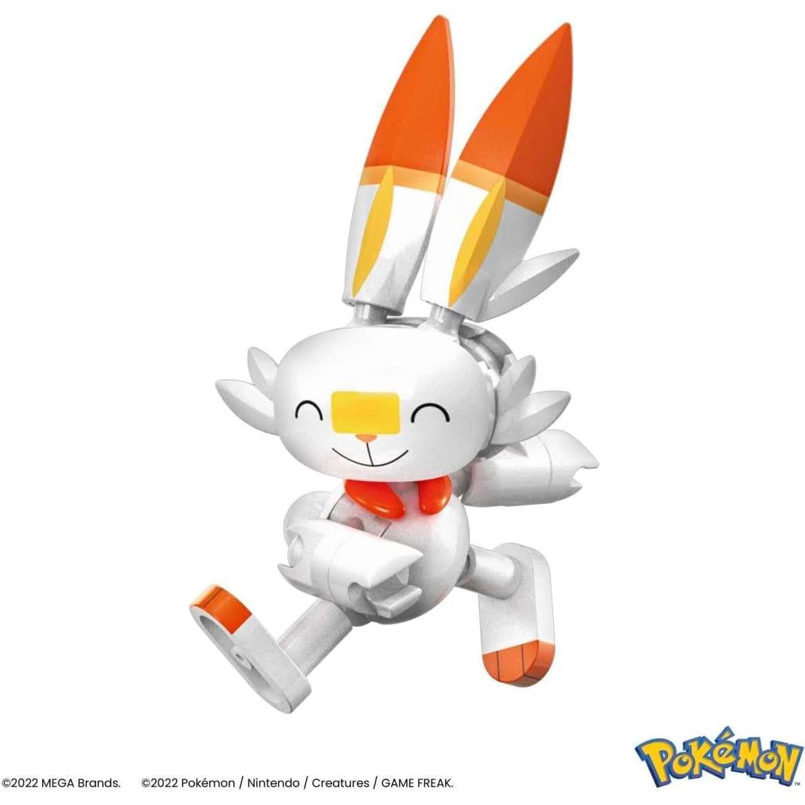 Mega Construx Pokemon Scorbunny con Poke Ball de Lujo