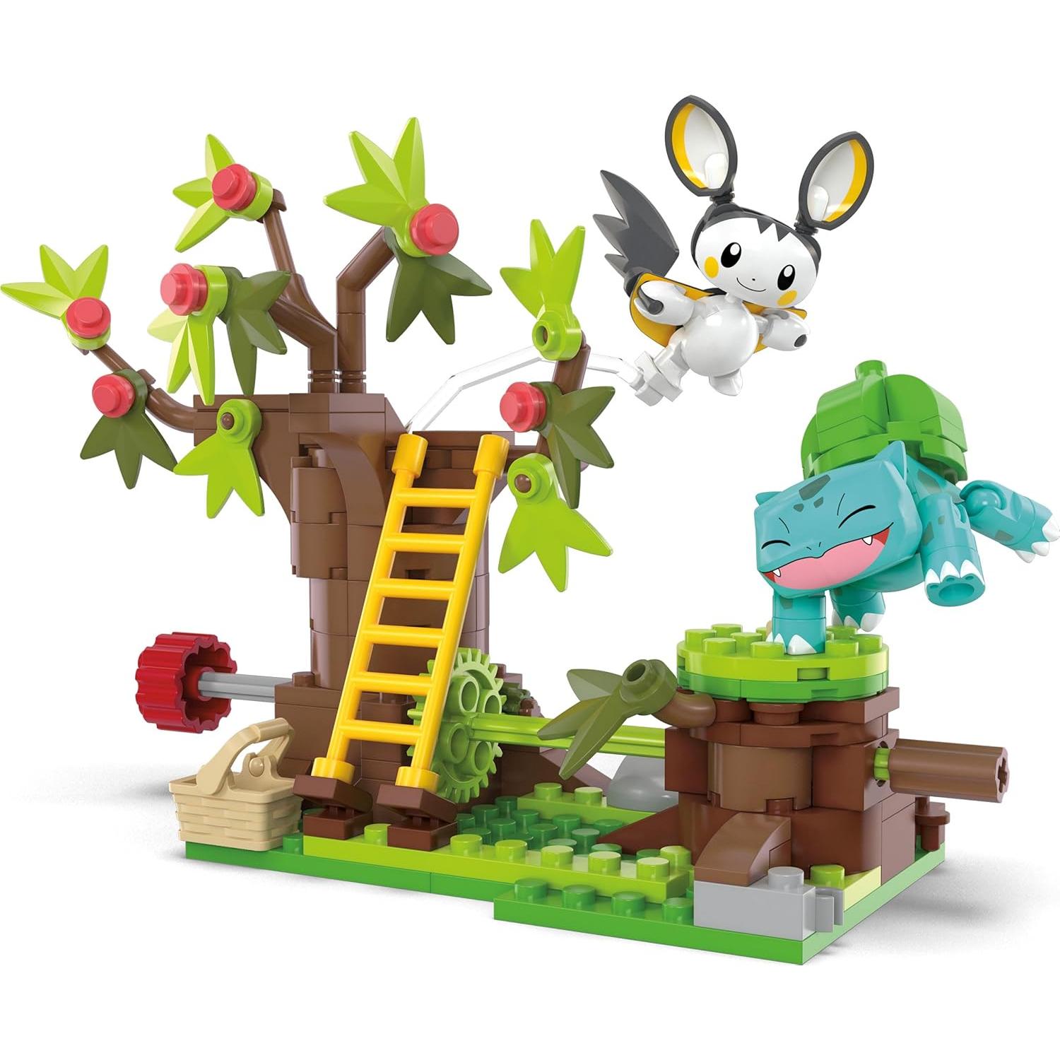 Set de Construcción Pokémon MEGA Emolga y Bulbasaur 194 Piezas