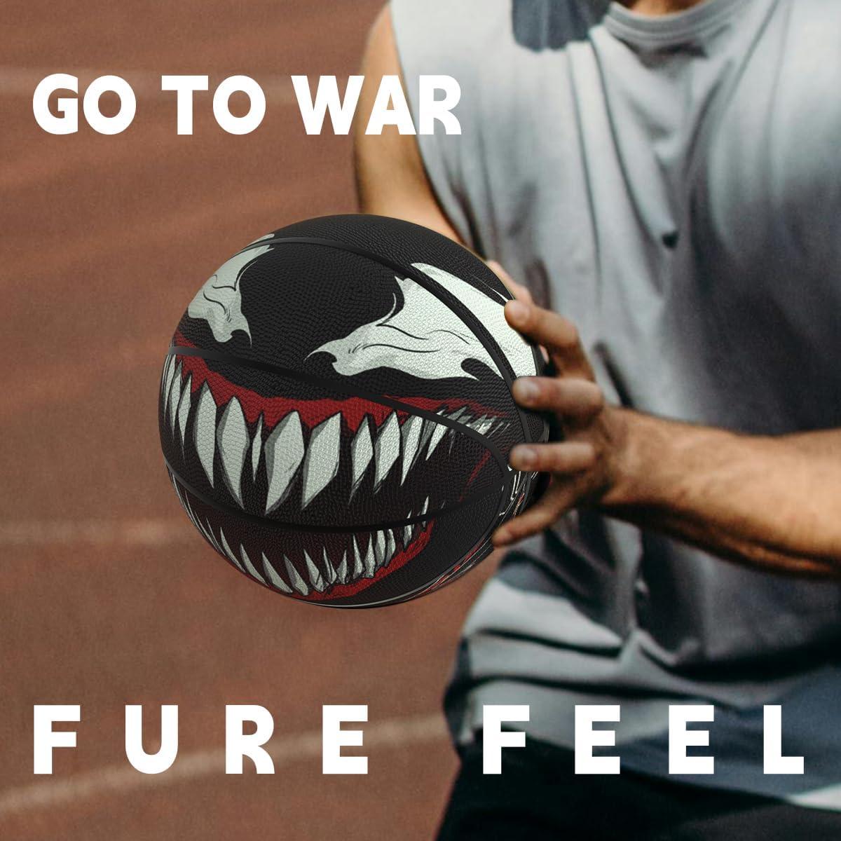 Balón de Baloncesto UDYOUTH Venoms Brillante en la Oscuridad