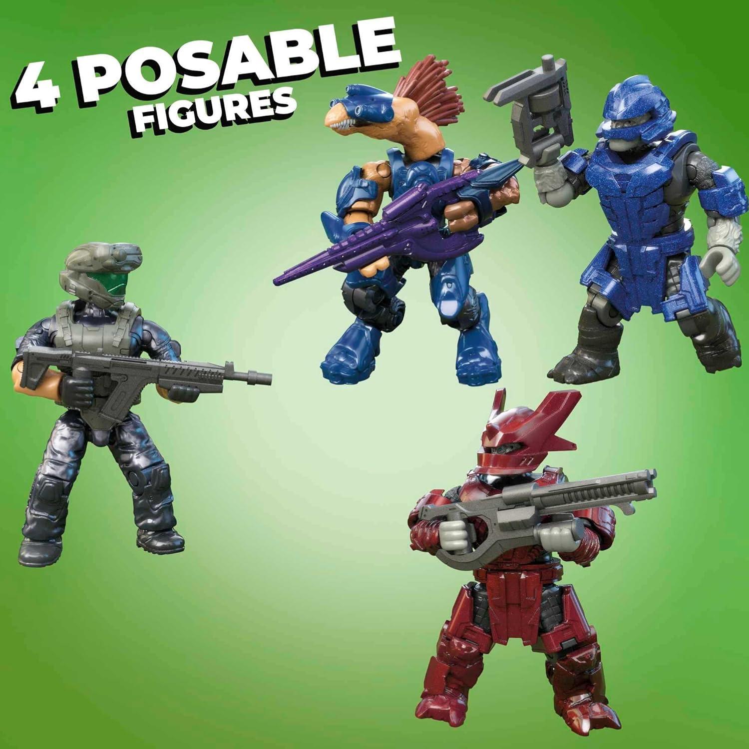 Set de Construcción Gungoose UNSC Halo Infinite - 4 Figuras