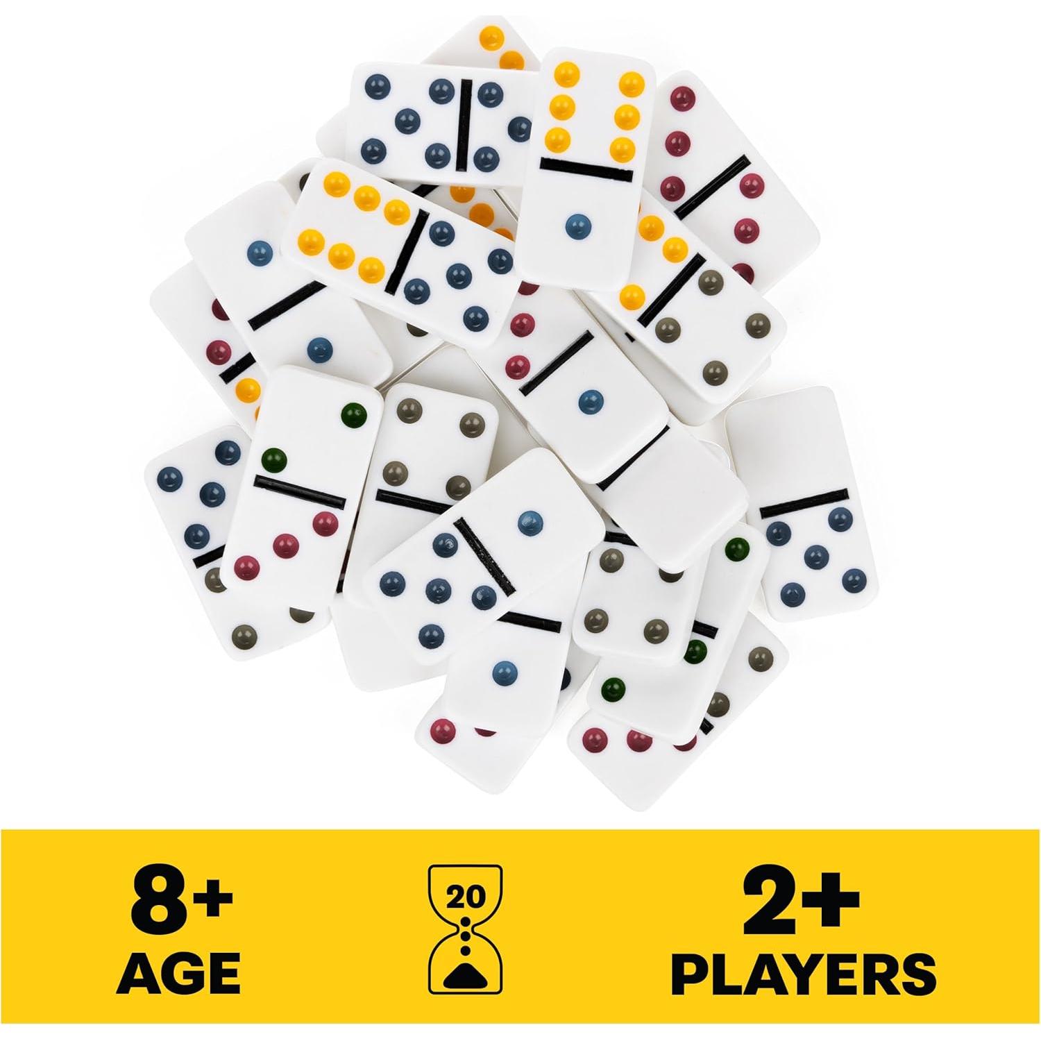 Juego de Dominó Mexicano Spin Master en Estuche de Aluminio