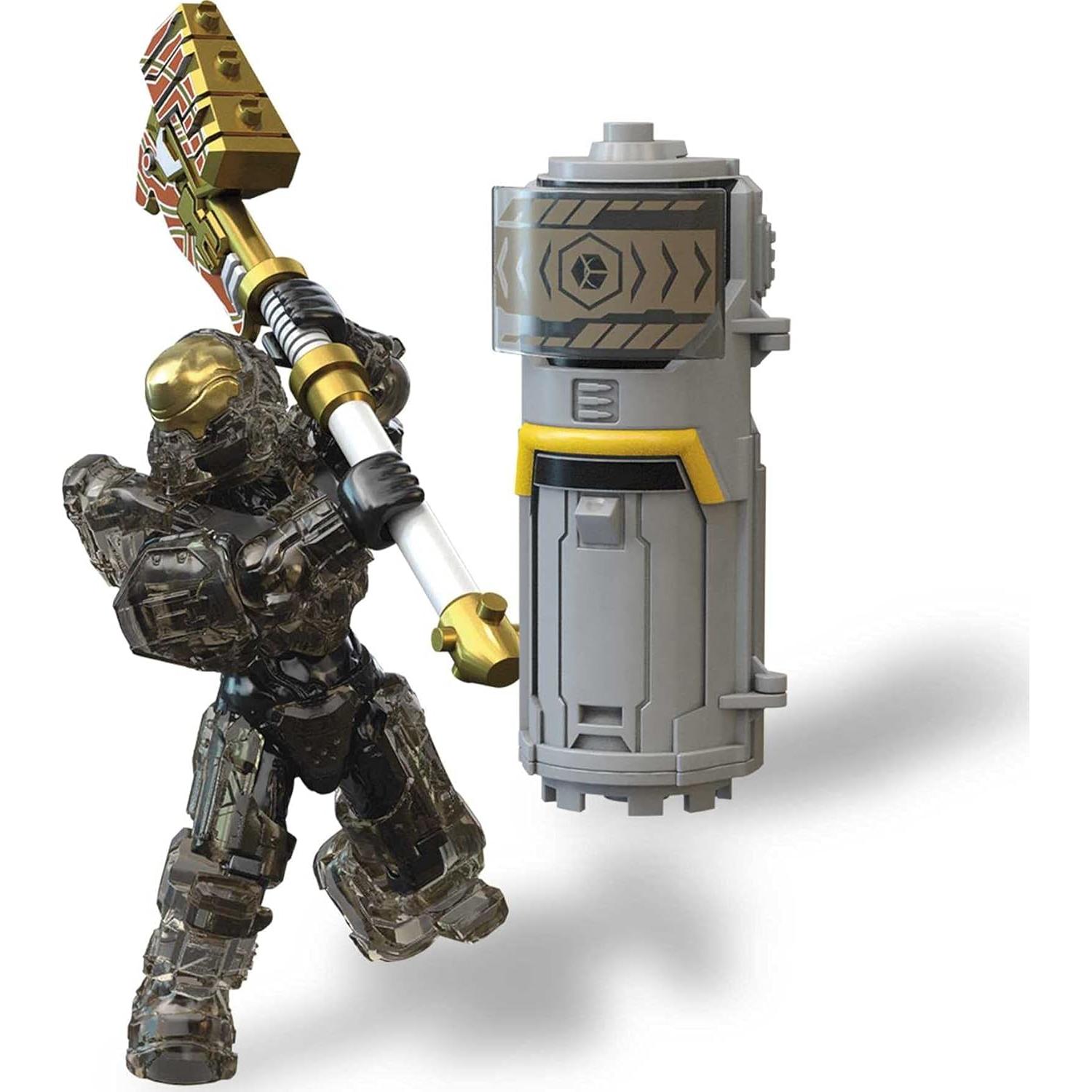 Paquete de Armas Mega Construx Halo Mattel con figura