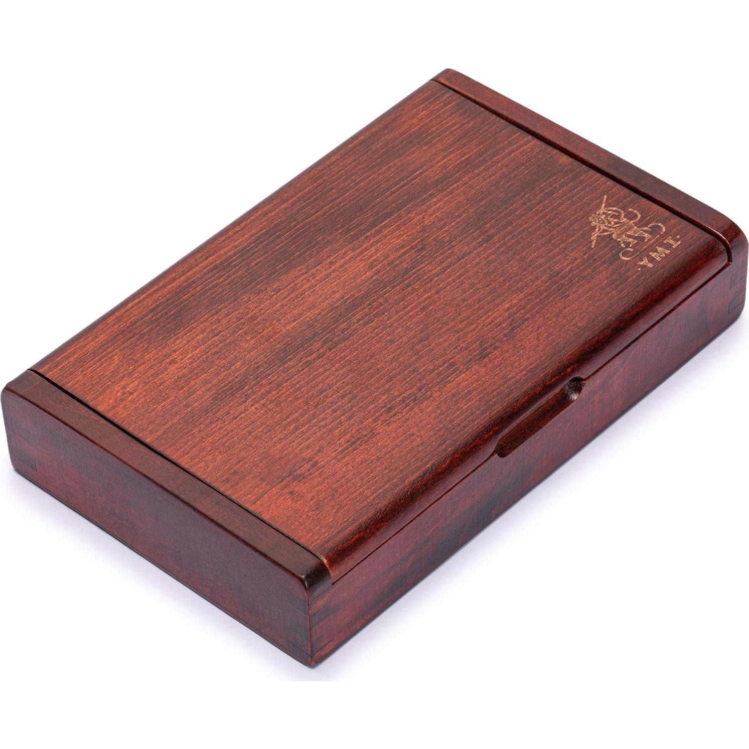 Juego de Dominó Doble 6 Jumbo Yellow Mountain - 28 Fichas con Caja de Madera