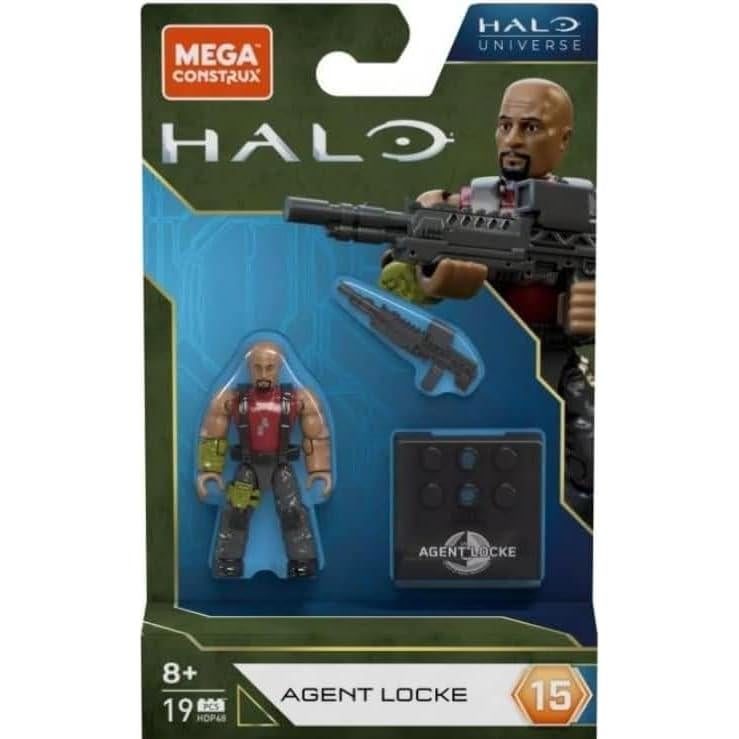 Conjunto 5 Figuras Mega Construx Halo Heroes Serie 15